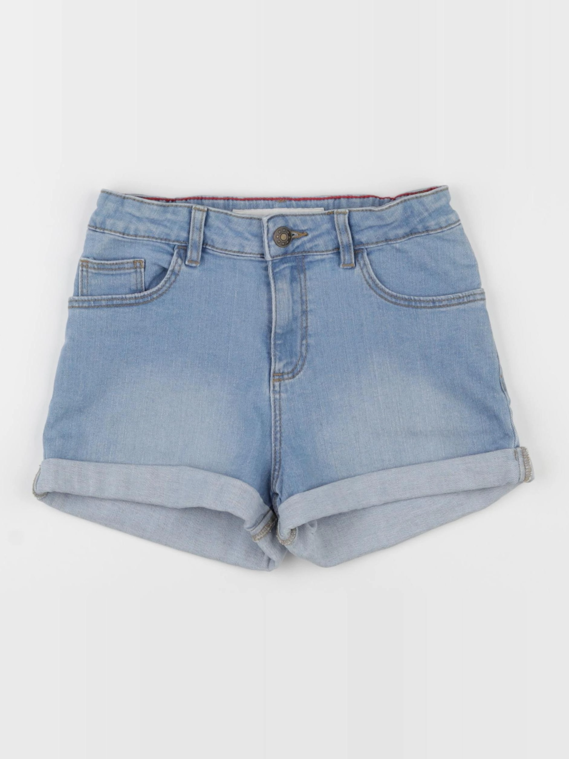 Monoprix - short bleu - 12 ans