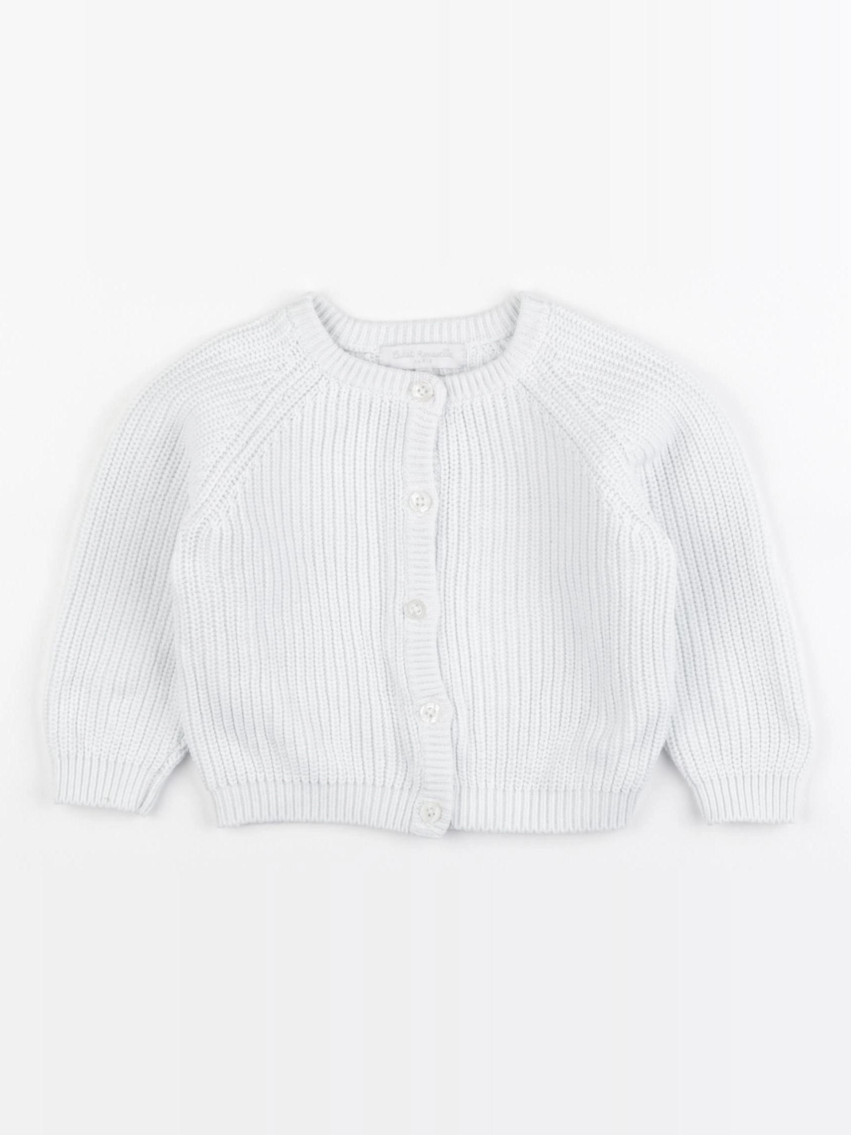 Cadet Rousselle - gilet blanc - 12 mois