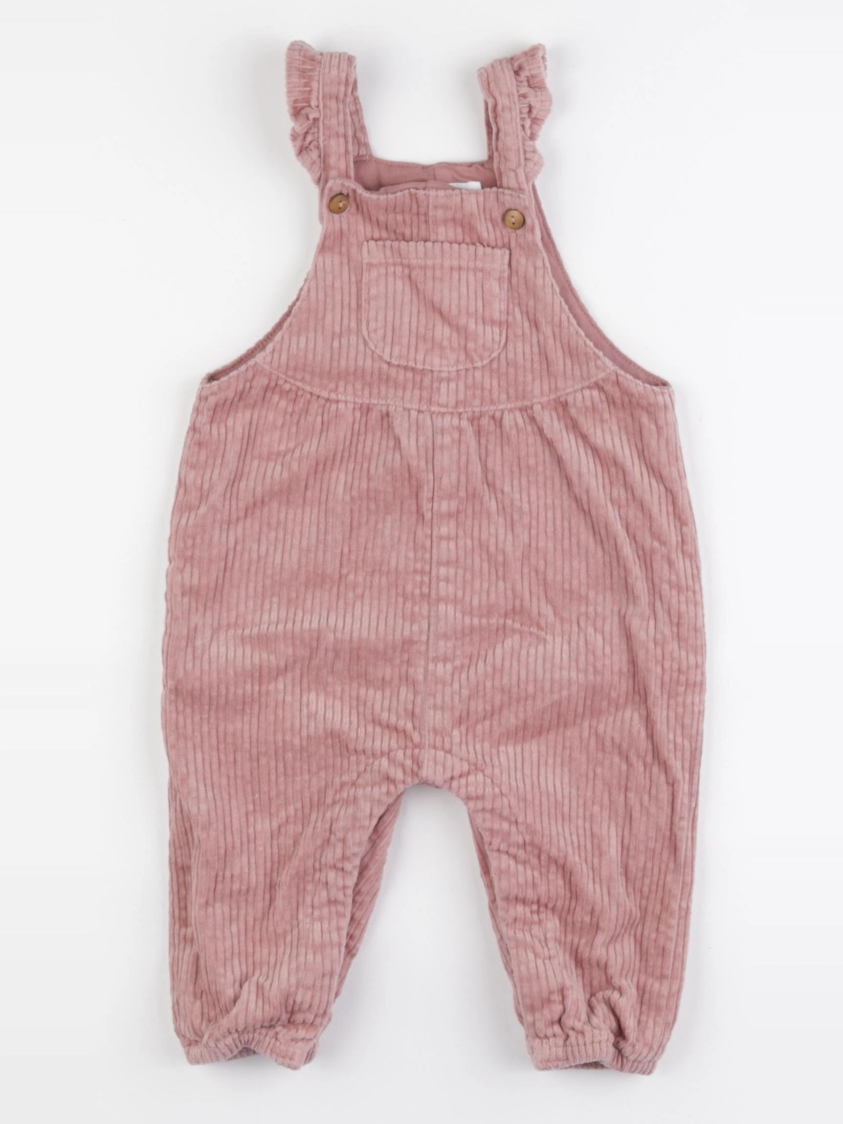 Zara - salopette rose - 6/9 mois