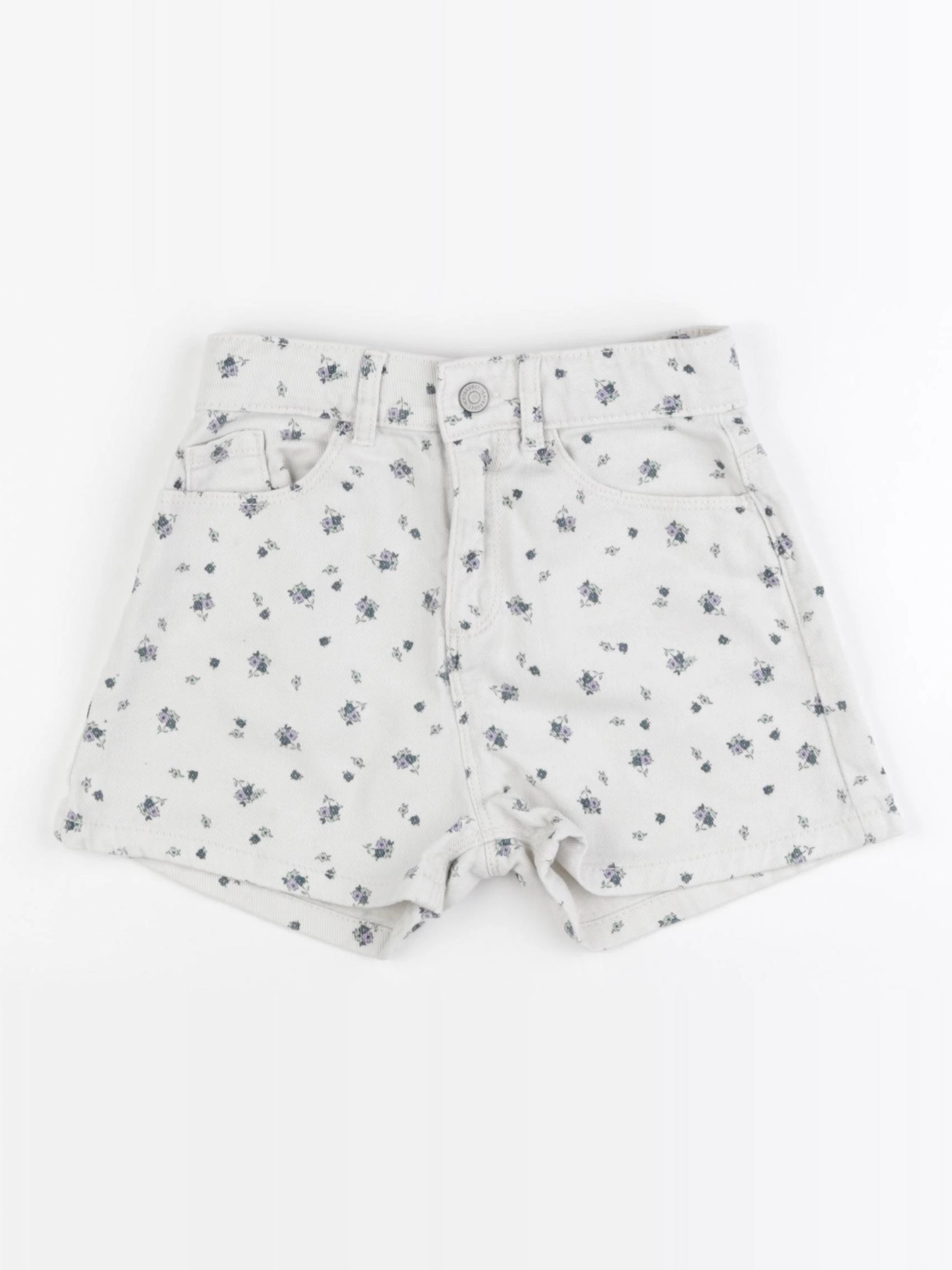 Vertbaudet - short blanc - 8 ans