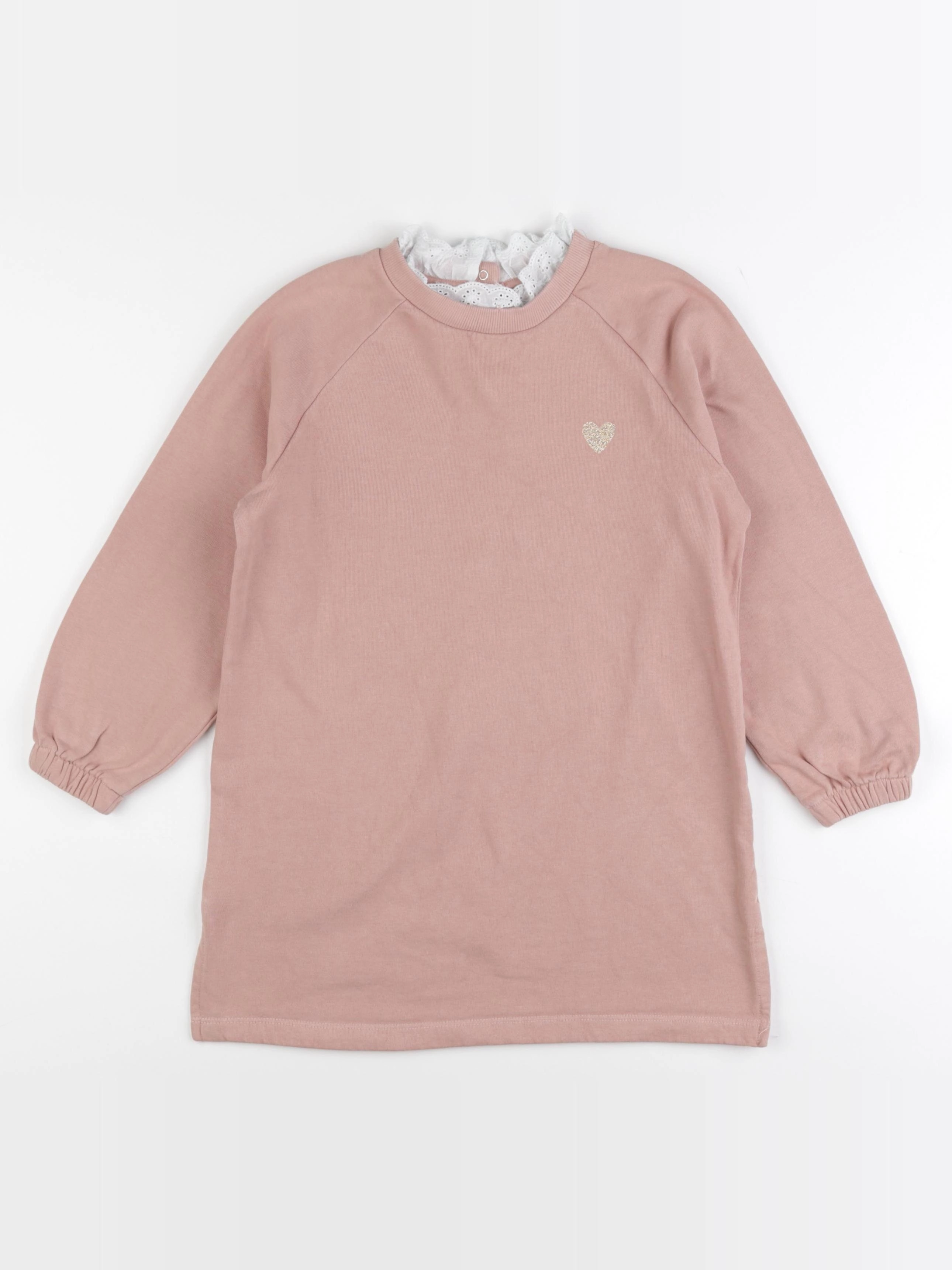 Vertbaudet - robe rose - 8 ans