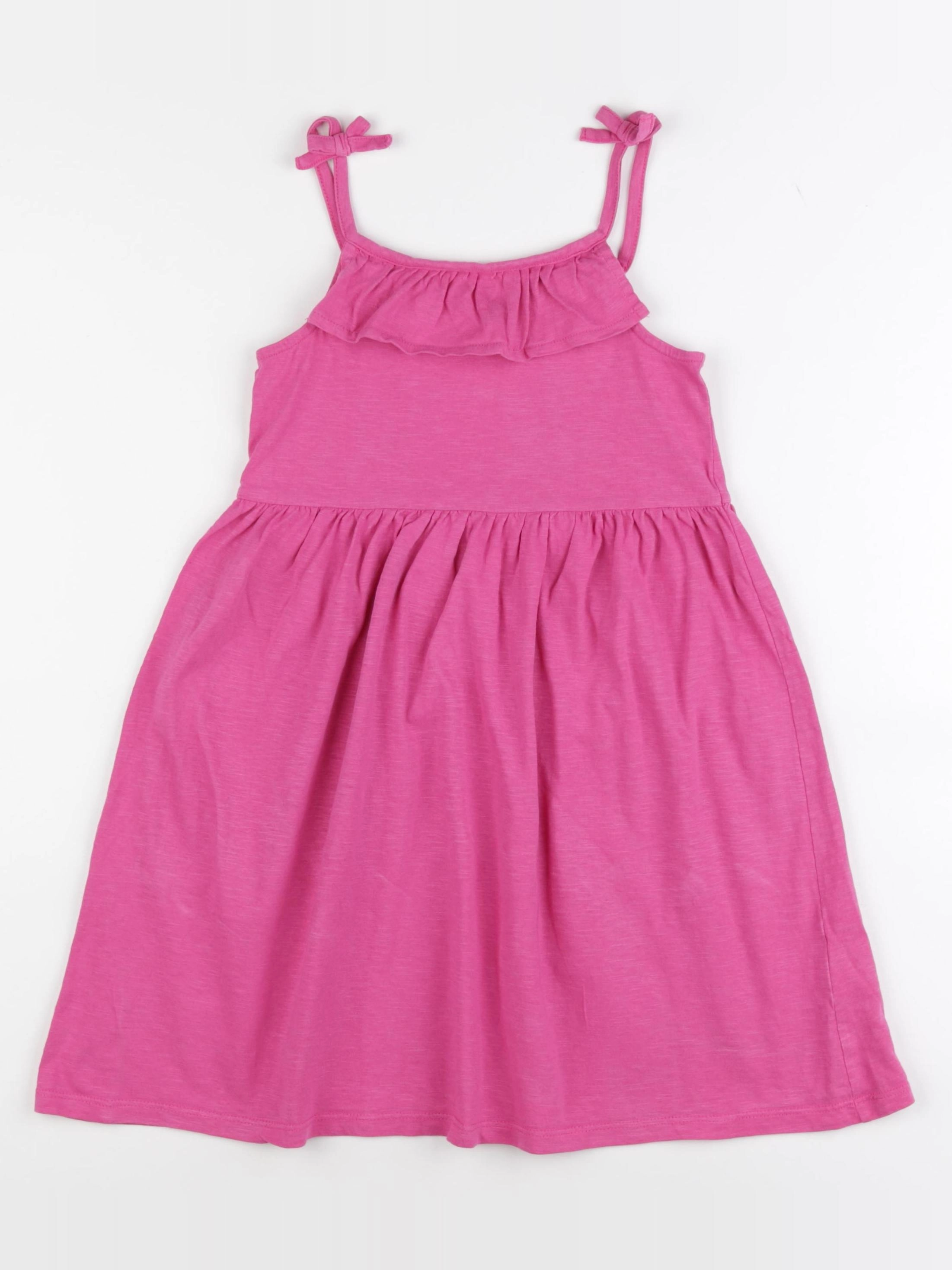 Vertbaudet - robe rose - 8 ans