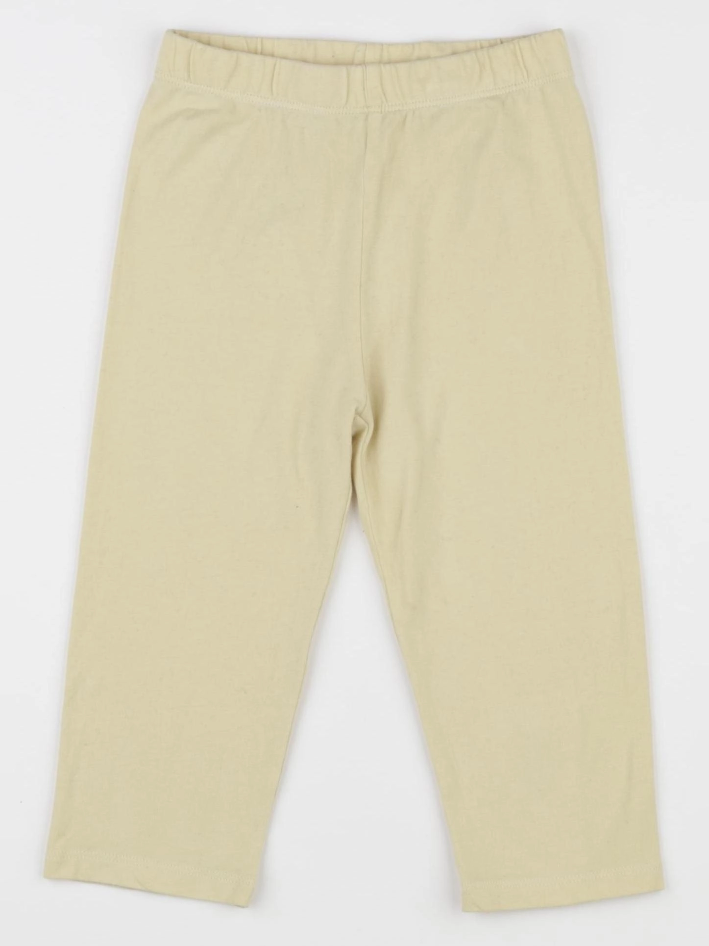 Vertbaudet - legging court jaune - 5 ans