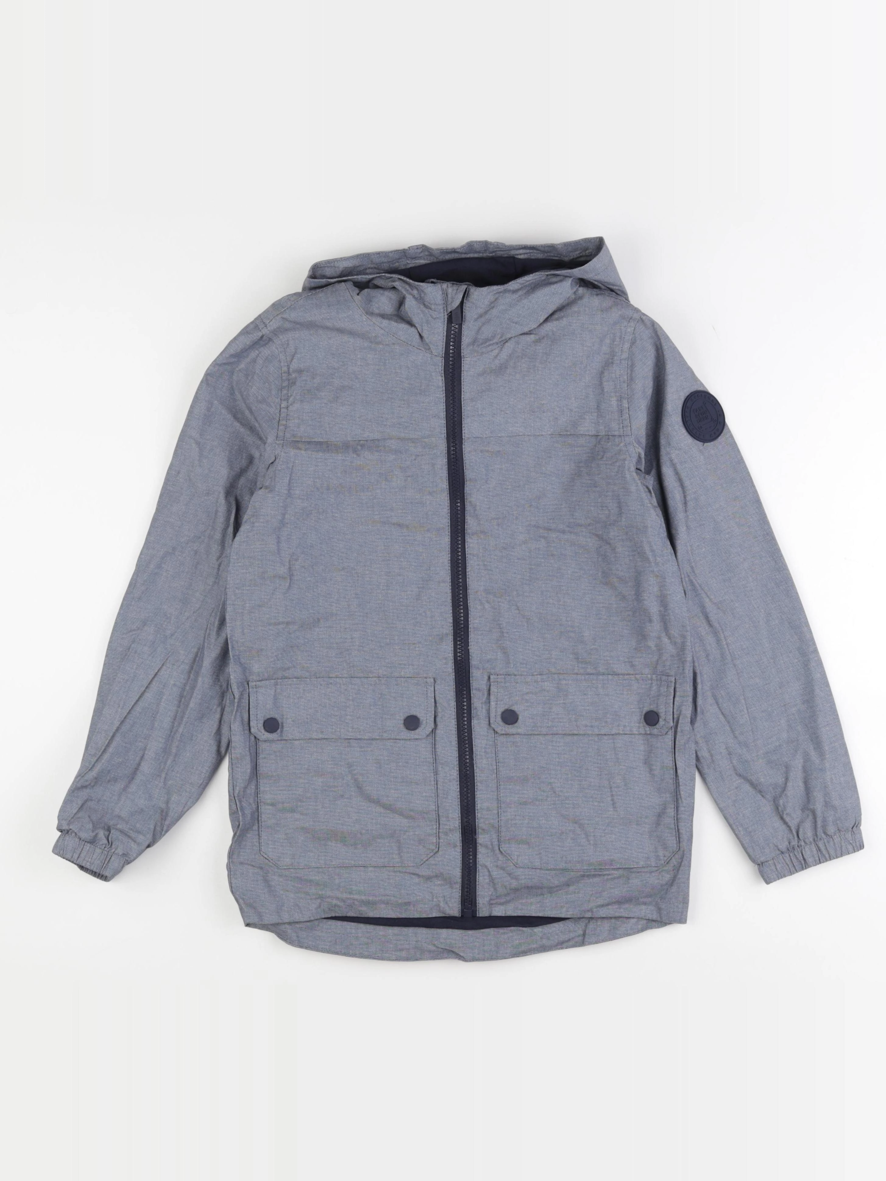 Vertbaudet - coupe-vent bleu - 10 ans