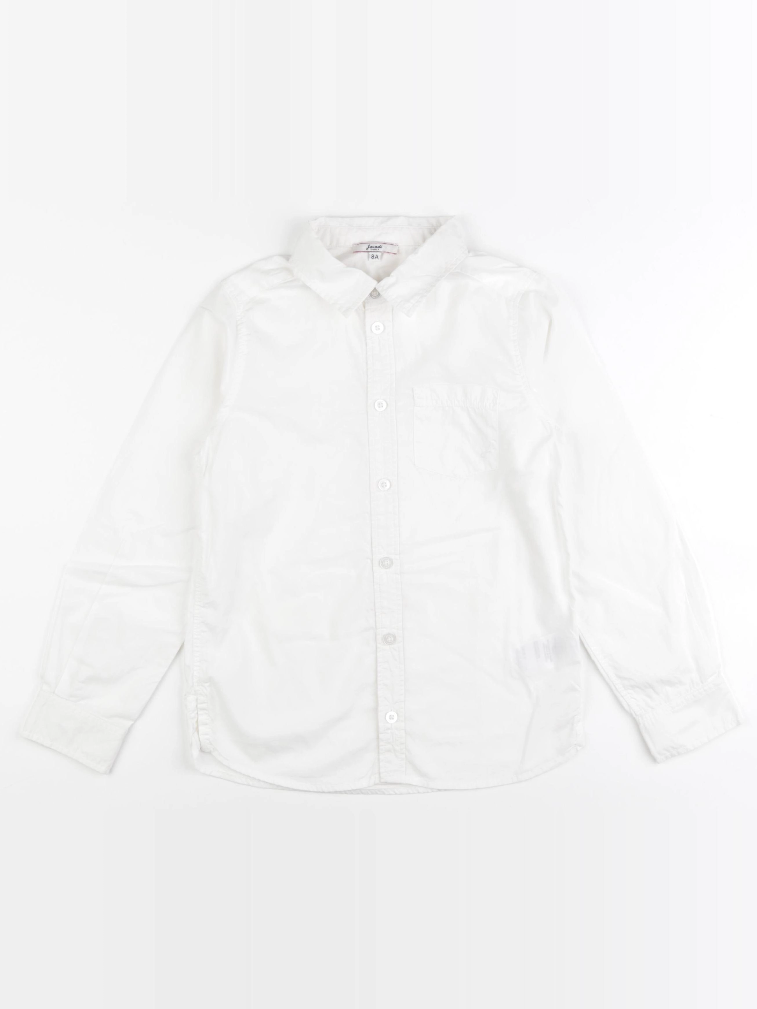 Jacadi - chemise blanc - 8 ans