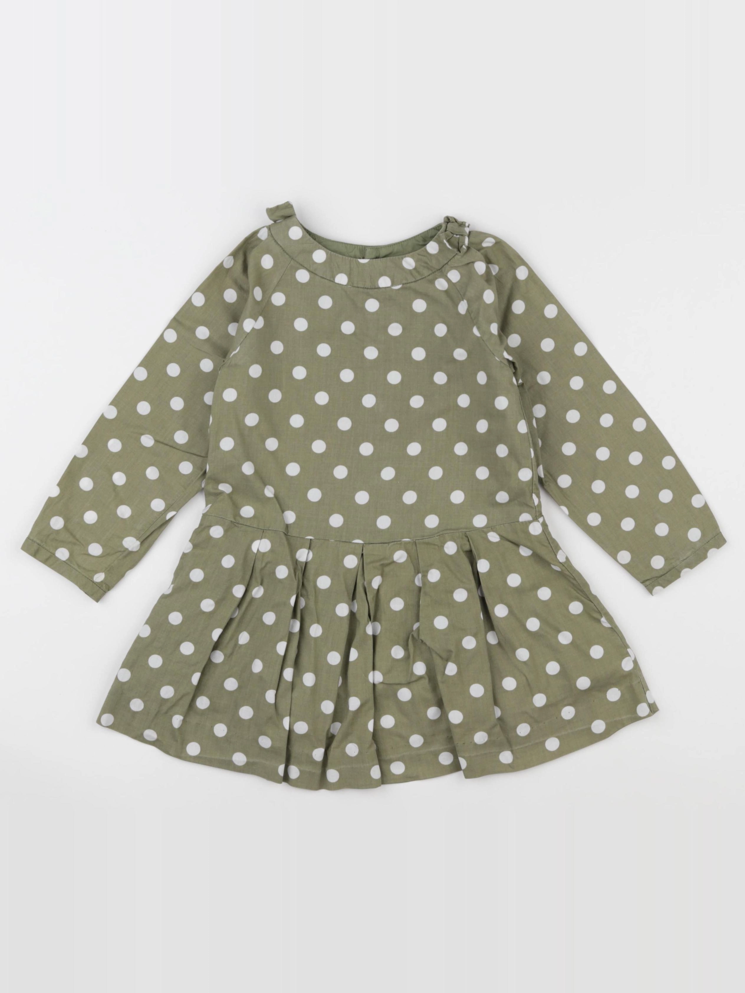 Jacadi - robe vert - 24 mois