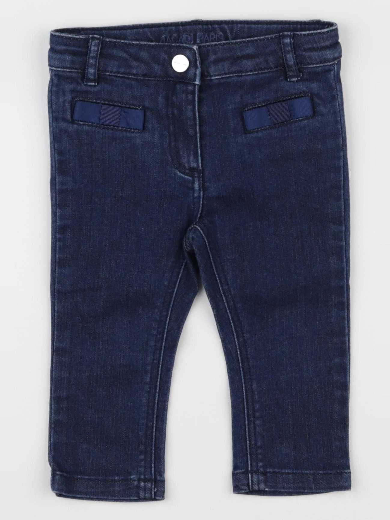 Jacadi - jean bleu - 12 mois
