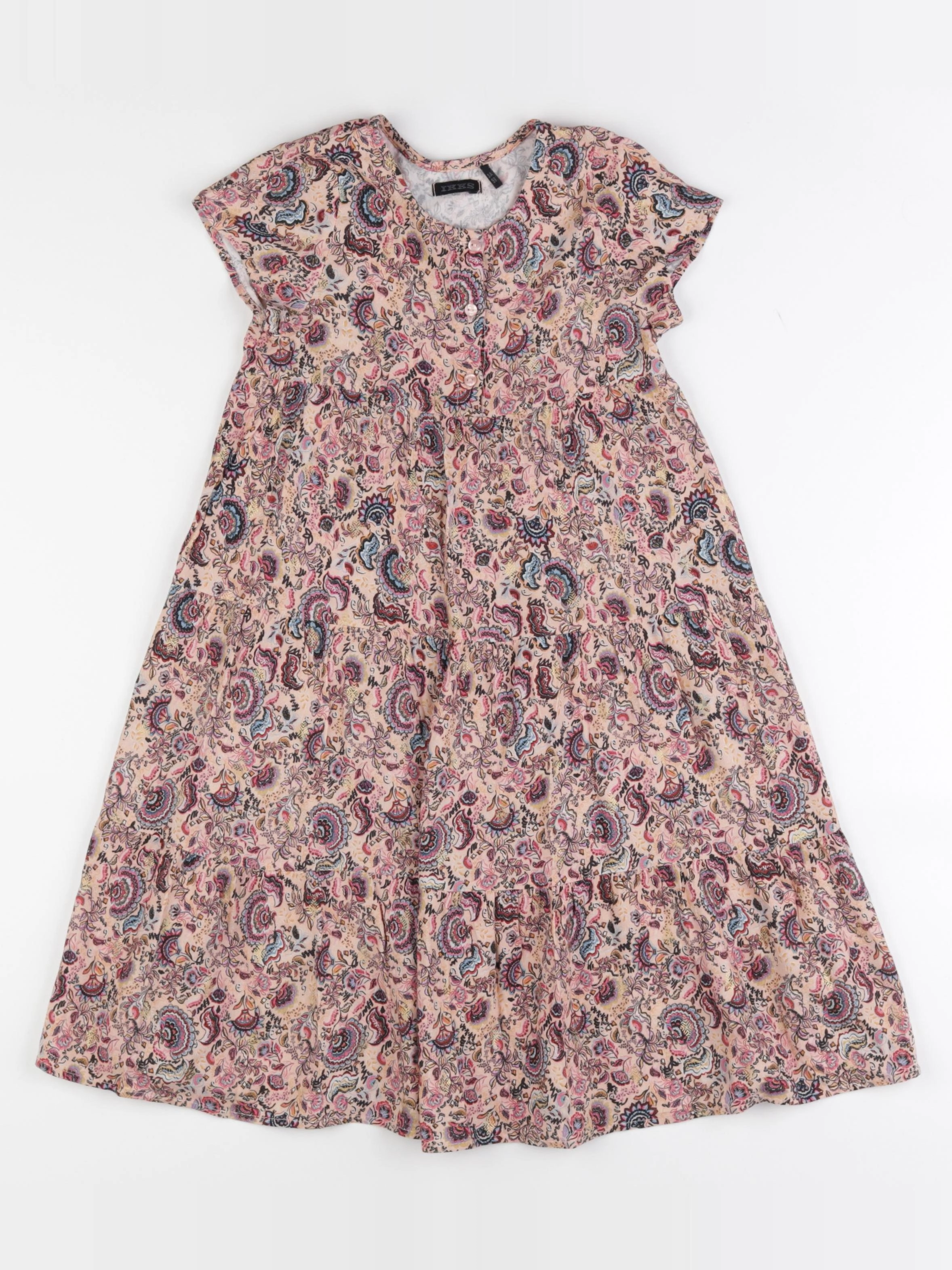IKKS - robe rose - 3 ans