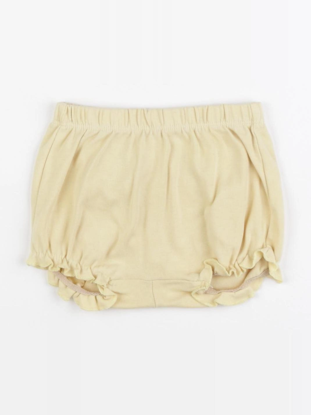 H&M - short jaune - 4/6 mois