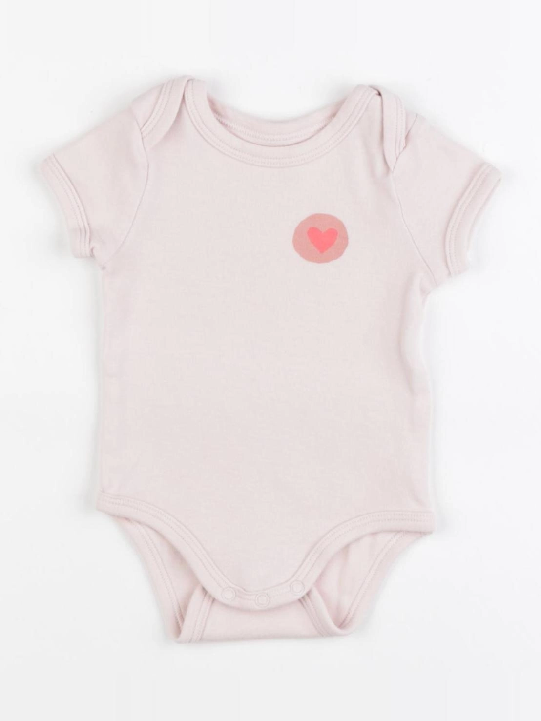 Vertbaudet - body rose - 3 mois
