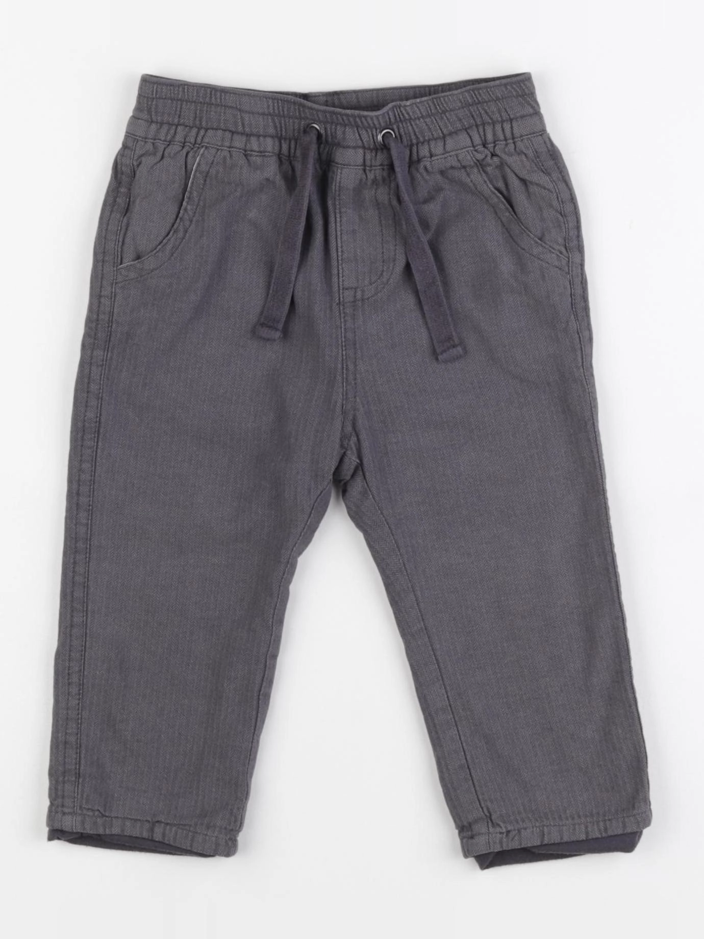 Tape à l'oeil - pantalon gris - 12 mois