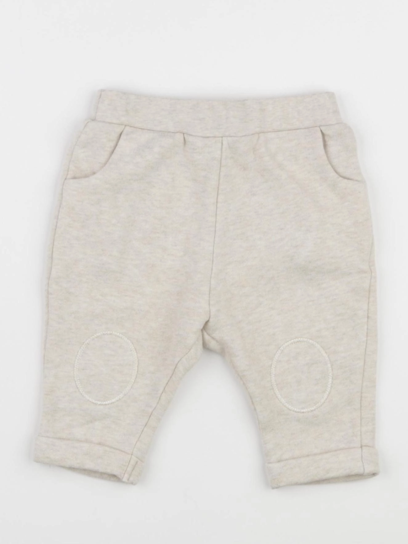 Vertbaudet - jogging beige - 6 mois
