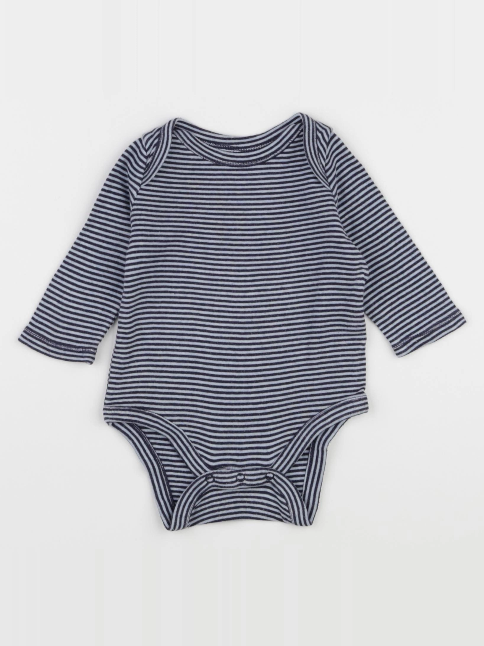 GAP - body bleu - 0/3 mois
