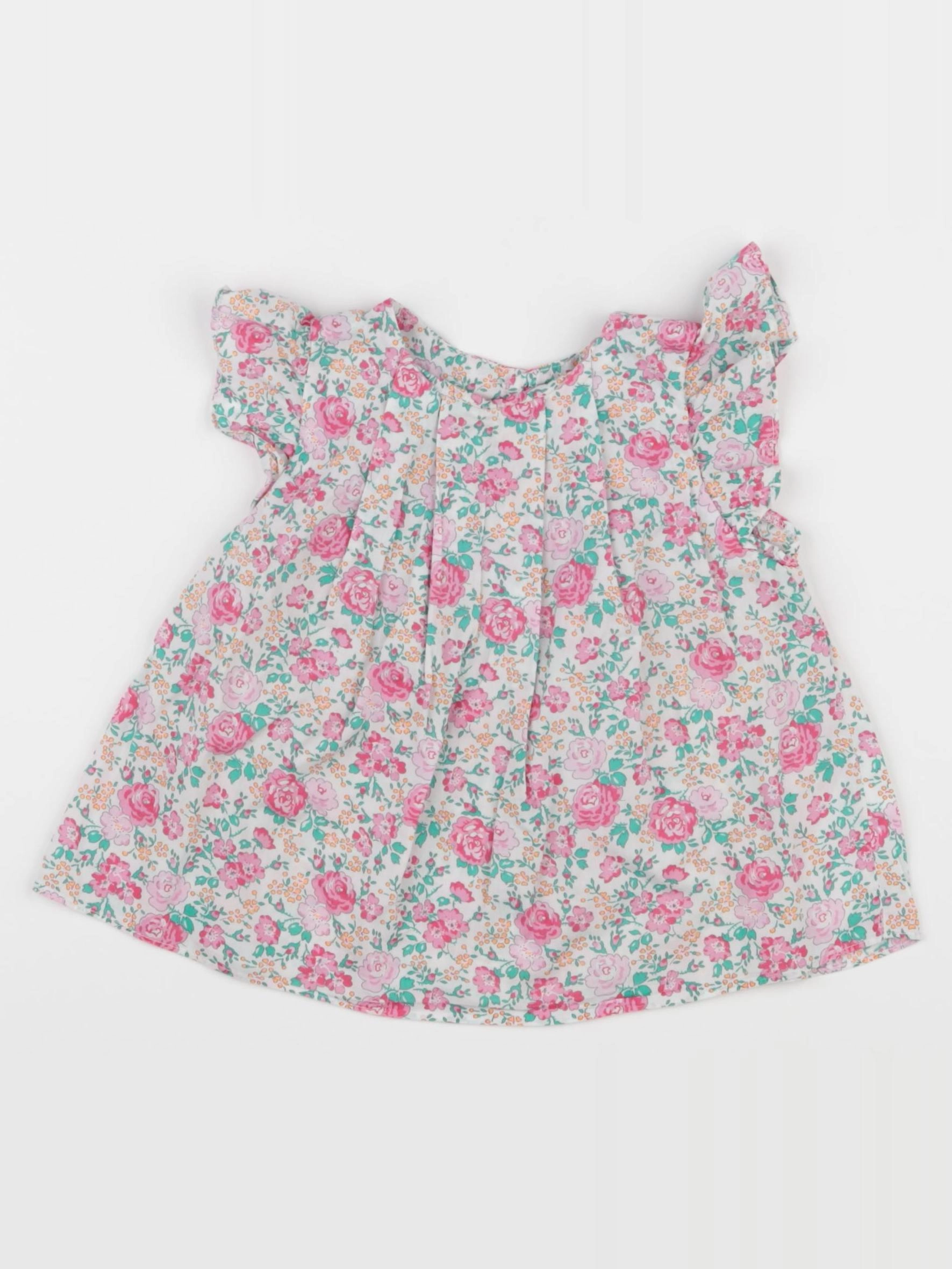 Jacadi - blouse liberty multicolore - 18 mois