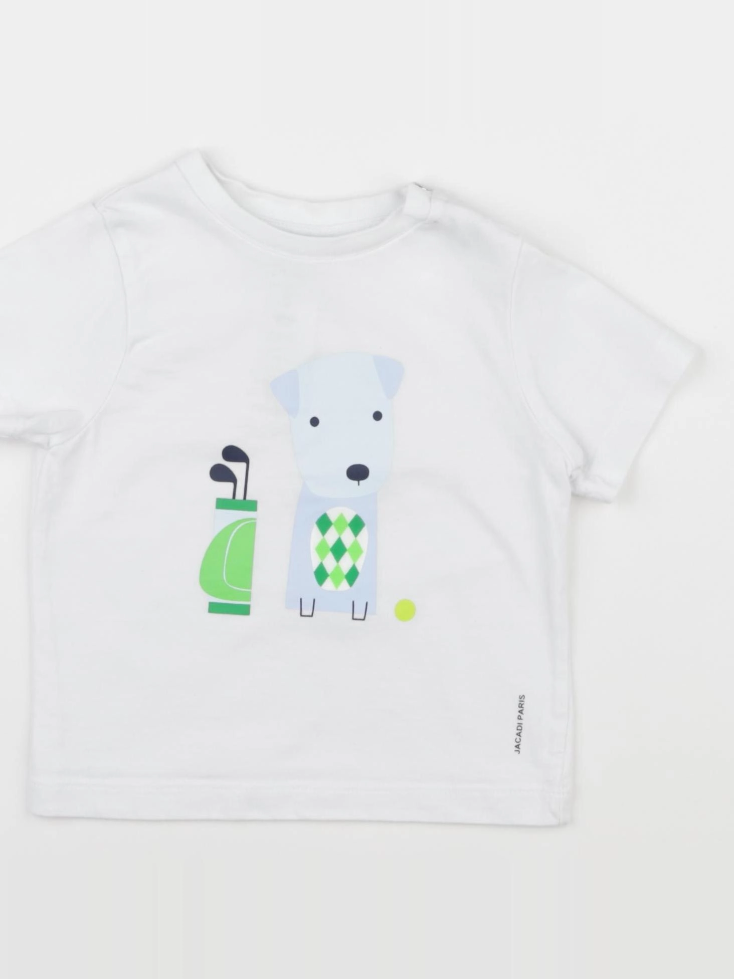 Jacadi - tee-shirt blanc - 24 mois