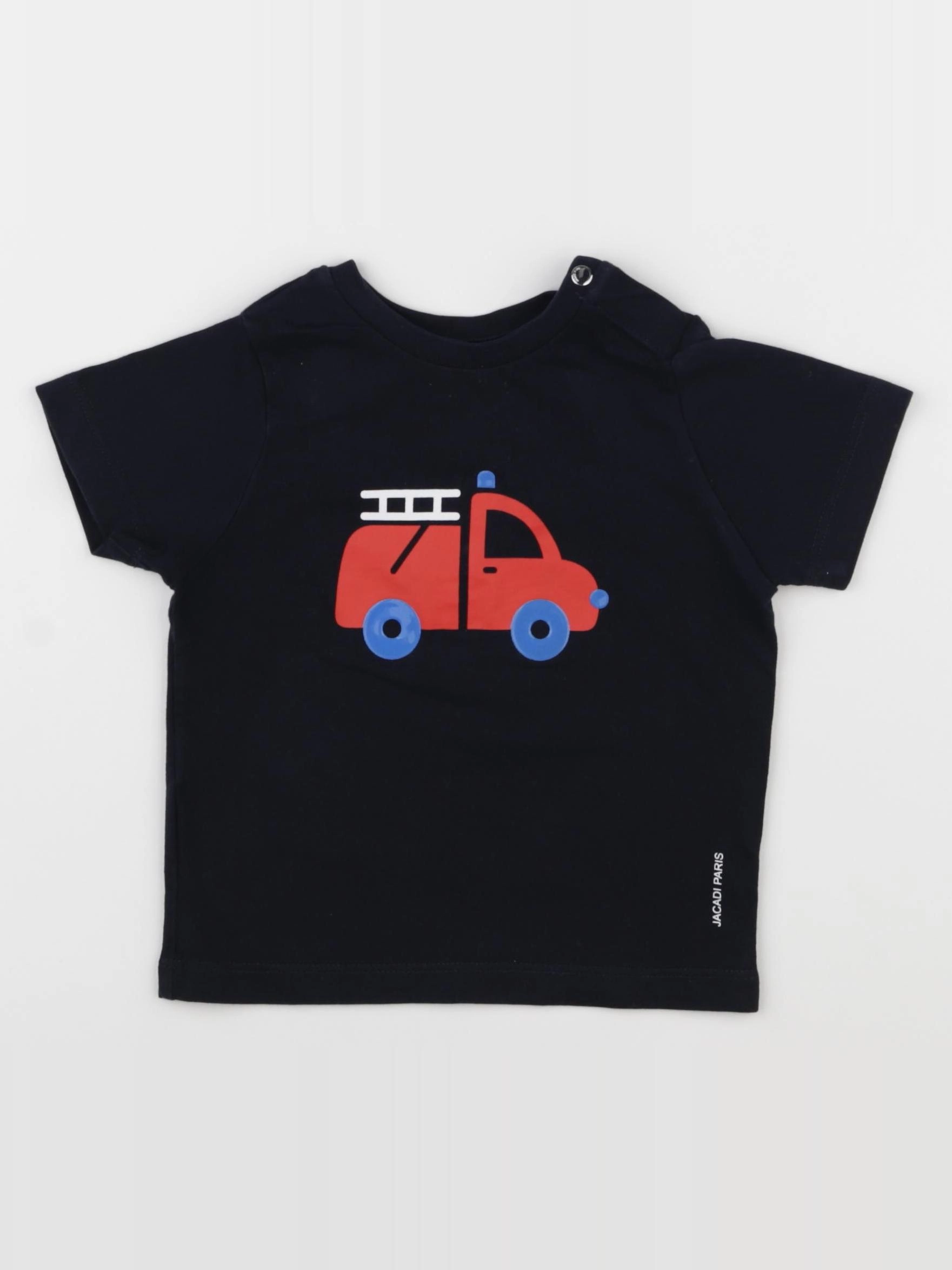 Jacadi - tee-shirt bleu - 24 mois