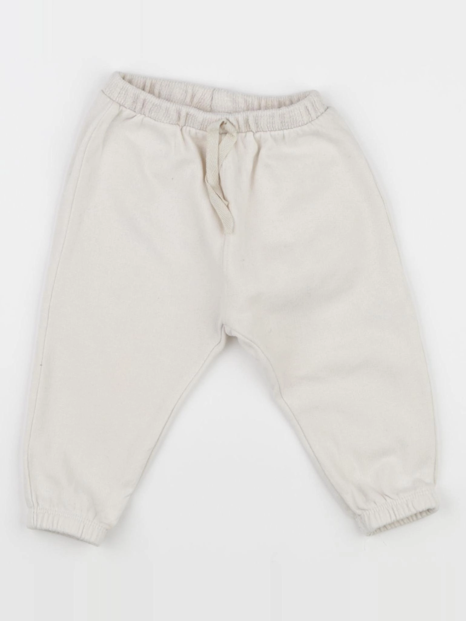 Zara - jogging beige - 6/9 mois