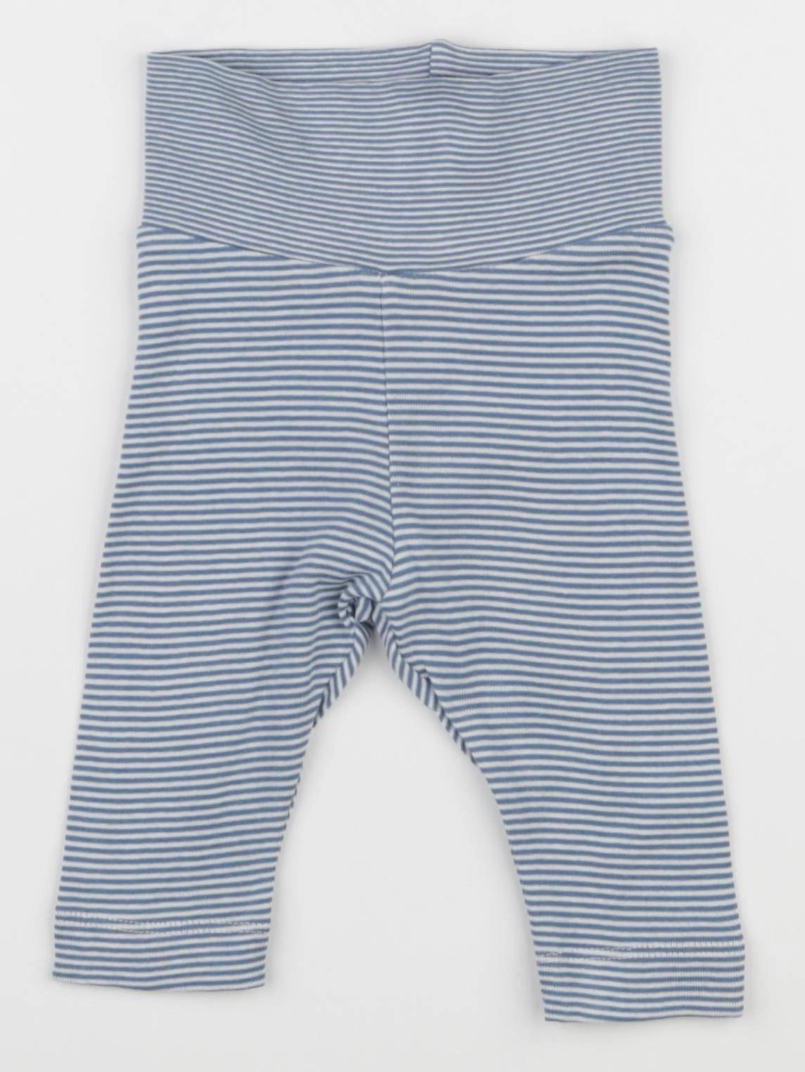 H&M - legging bleu - 2/4 mois
