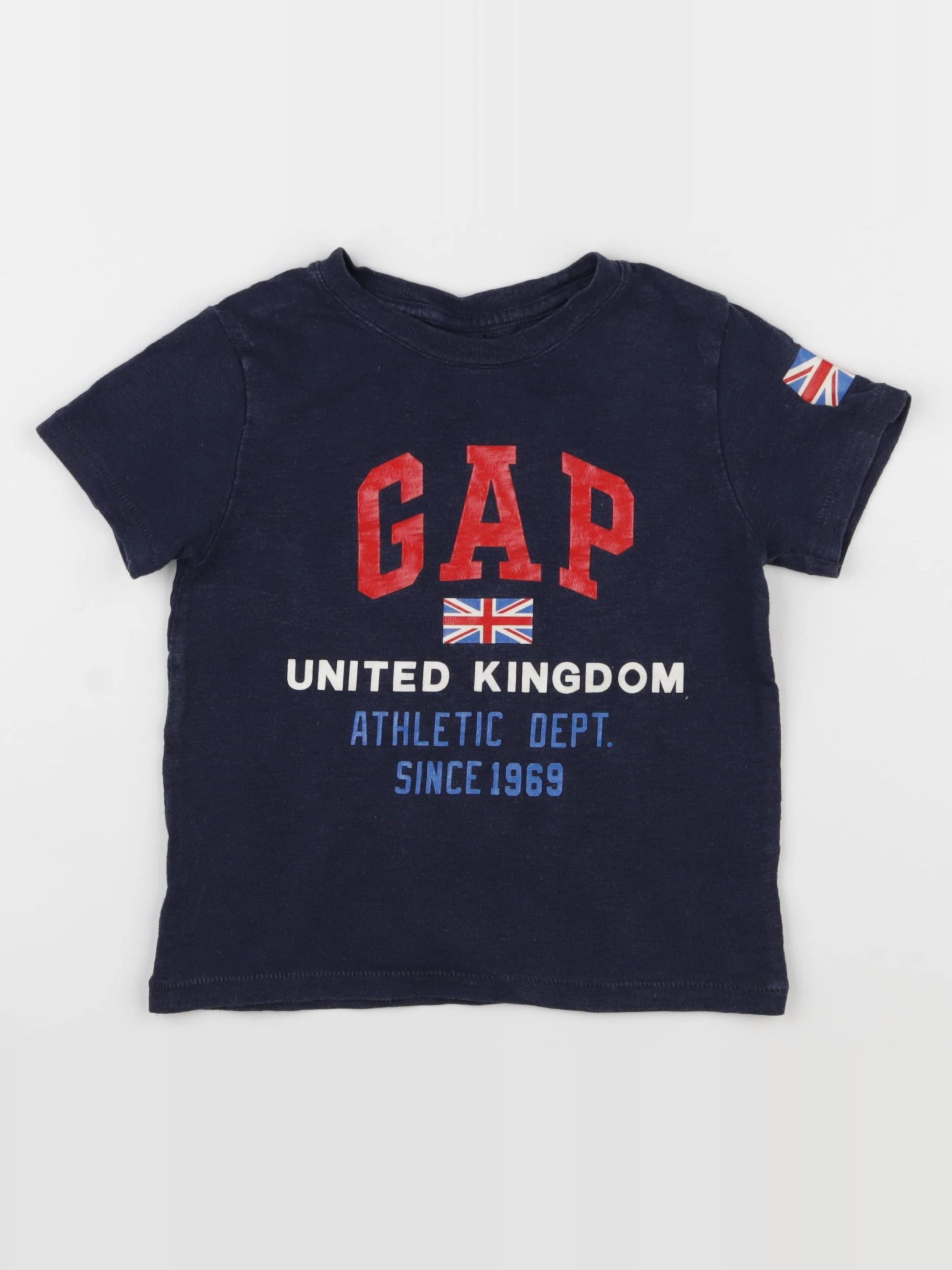 GAP - tee-shirt imprimé au dos bleu - 2 ans