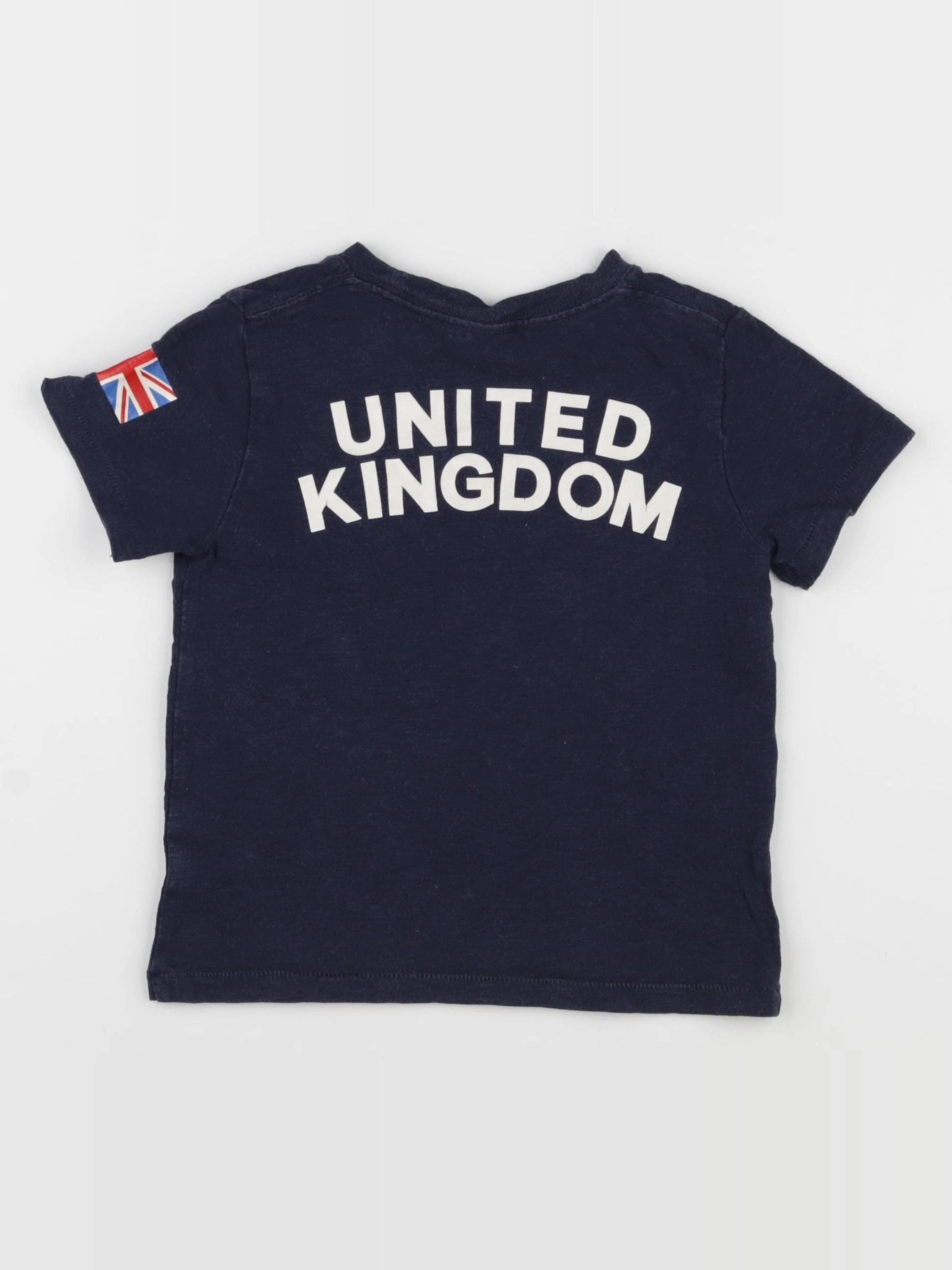 GAP - tee-shirt imprimé au dos bleu - 2 ans