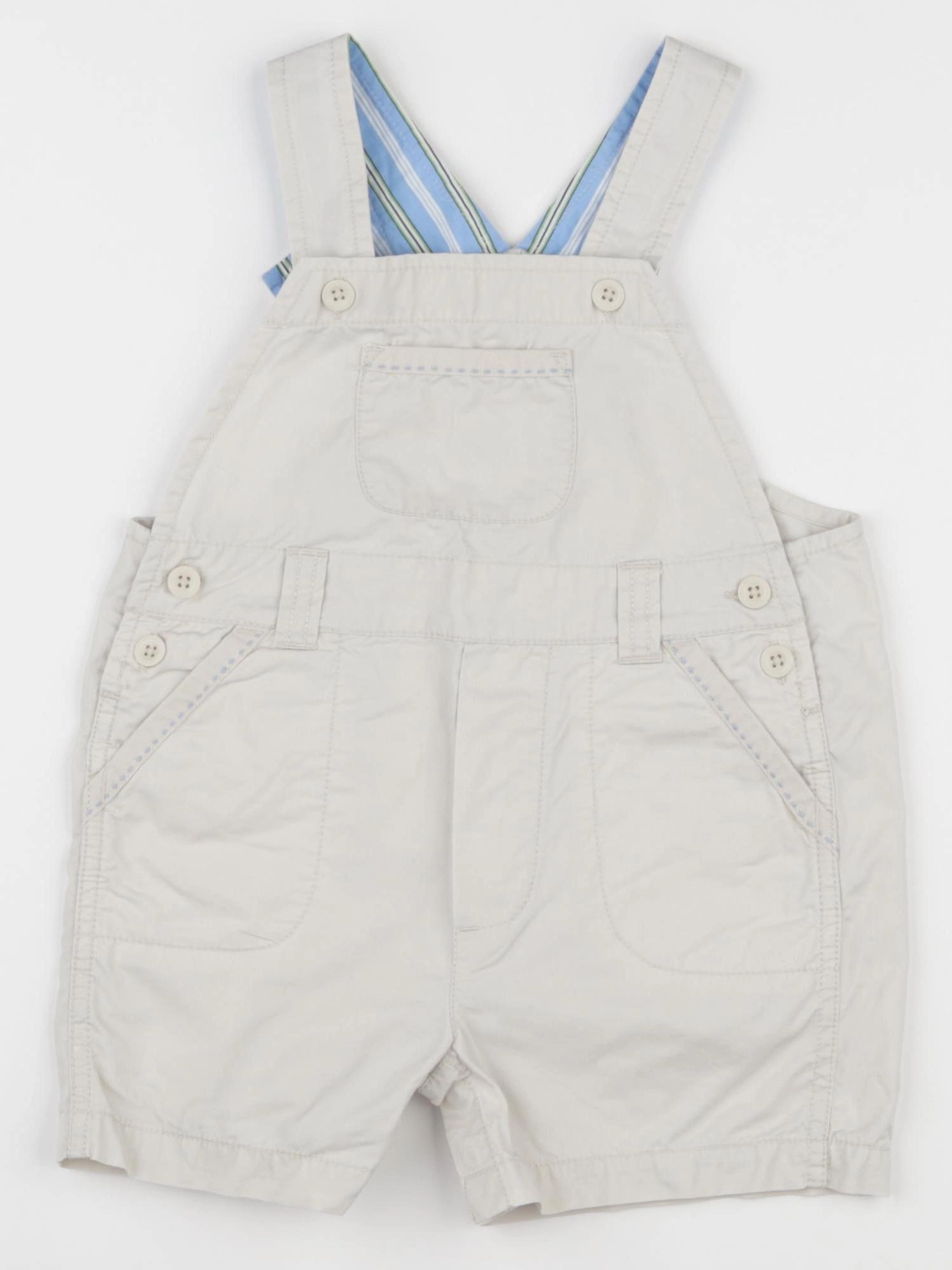 GAP - salopette beige - 6/12 mois