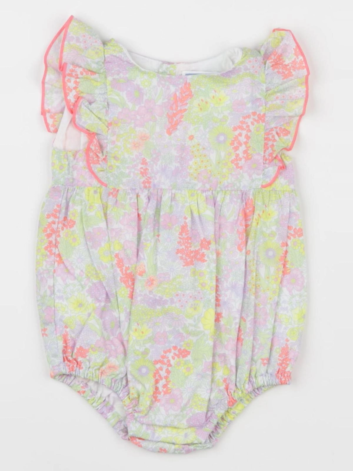 Jacadi - combinaison liberty multicolore - 3 mois