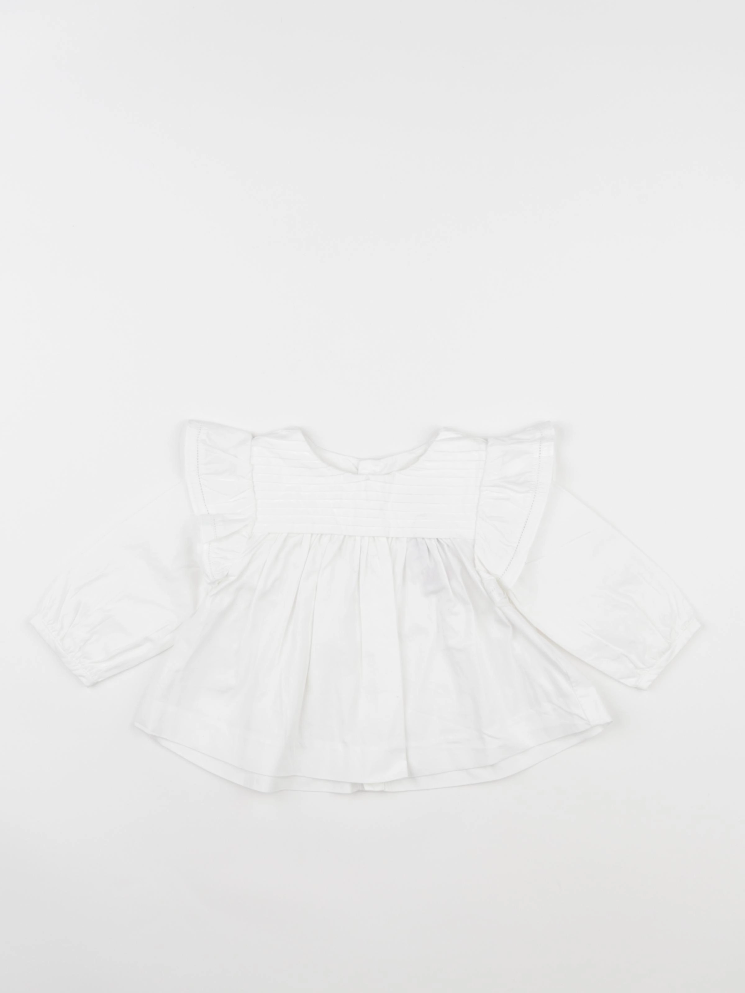 Jacadi - blouse blanc - 12 mois