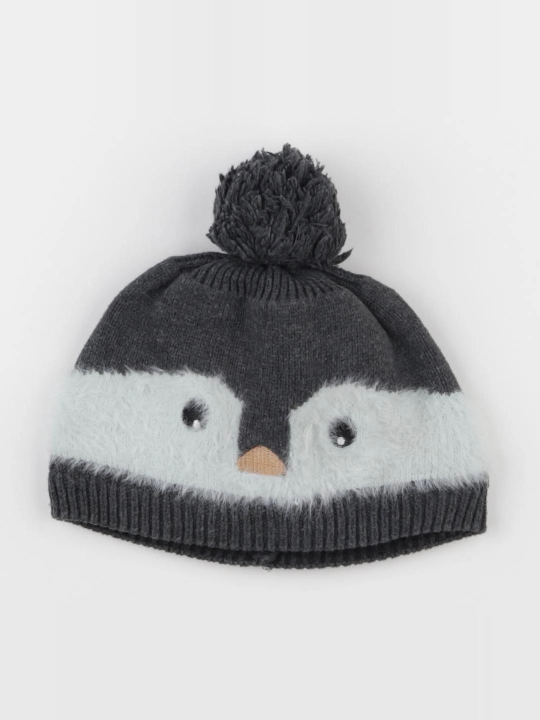 Vertbaudet - bonnet gris - 12/18 mois