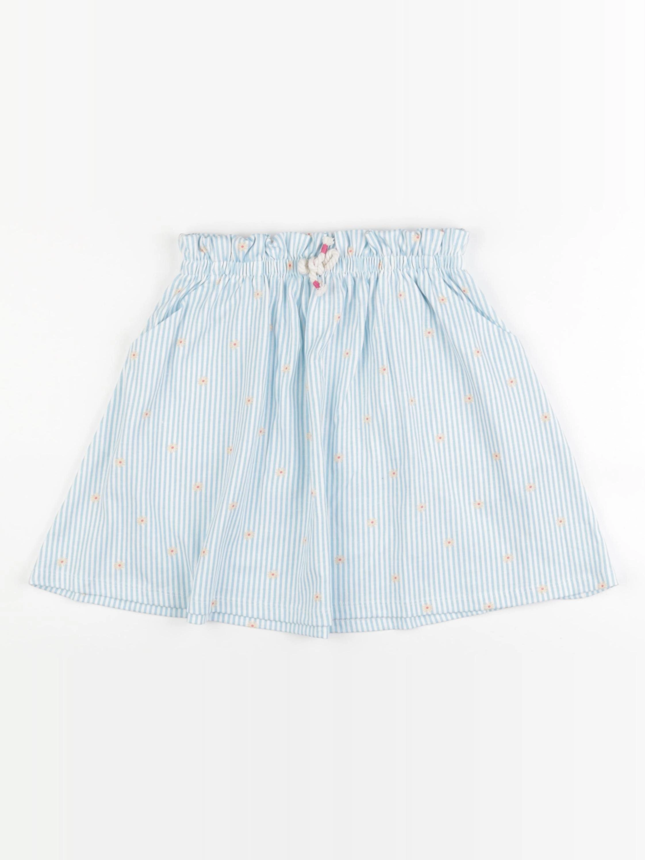 Vertbaudet - jupe bleu - 8 ans