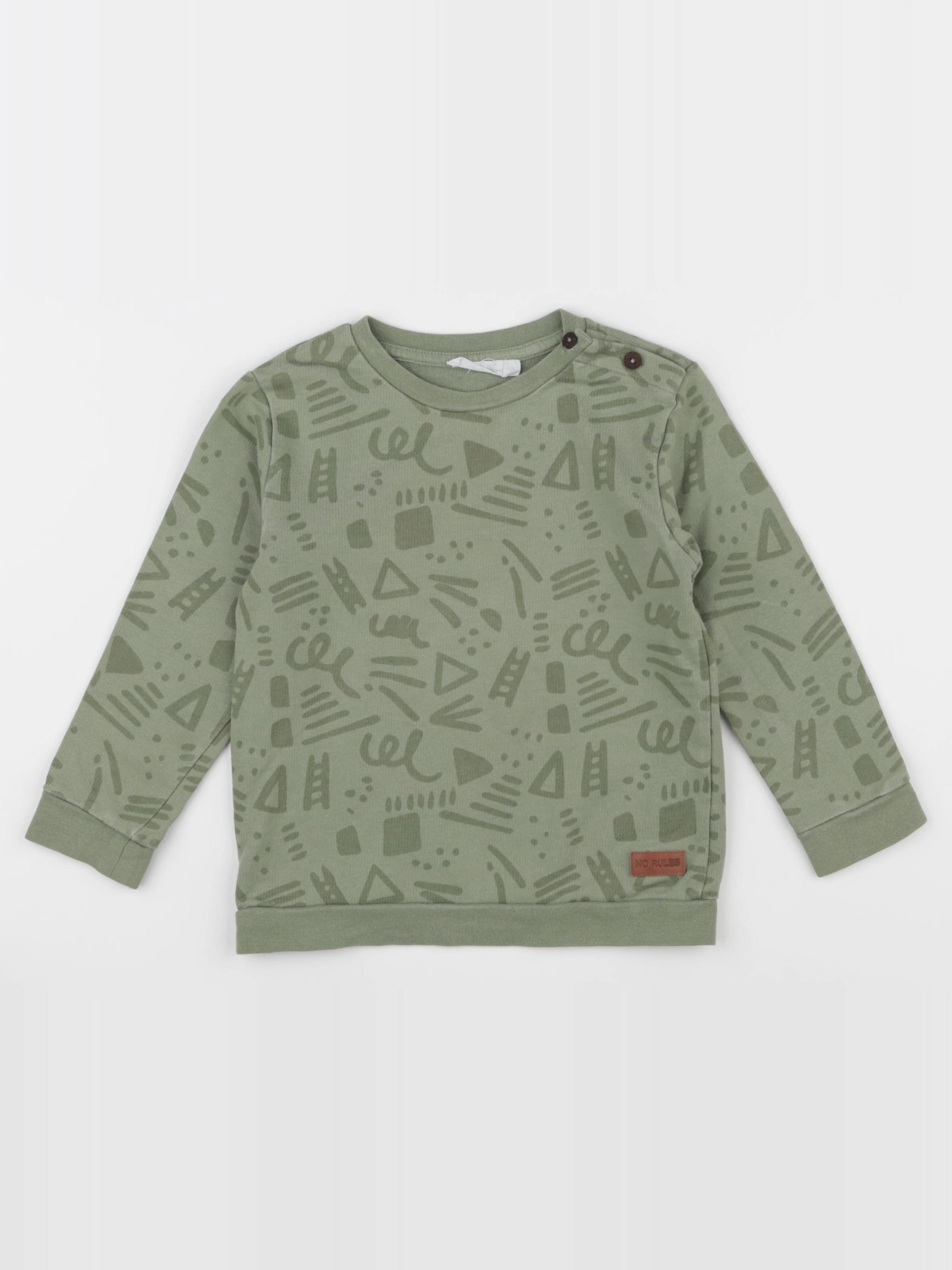 Storytelling - sweat vert - 3 ans