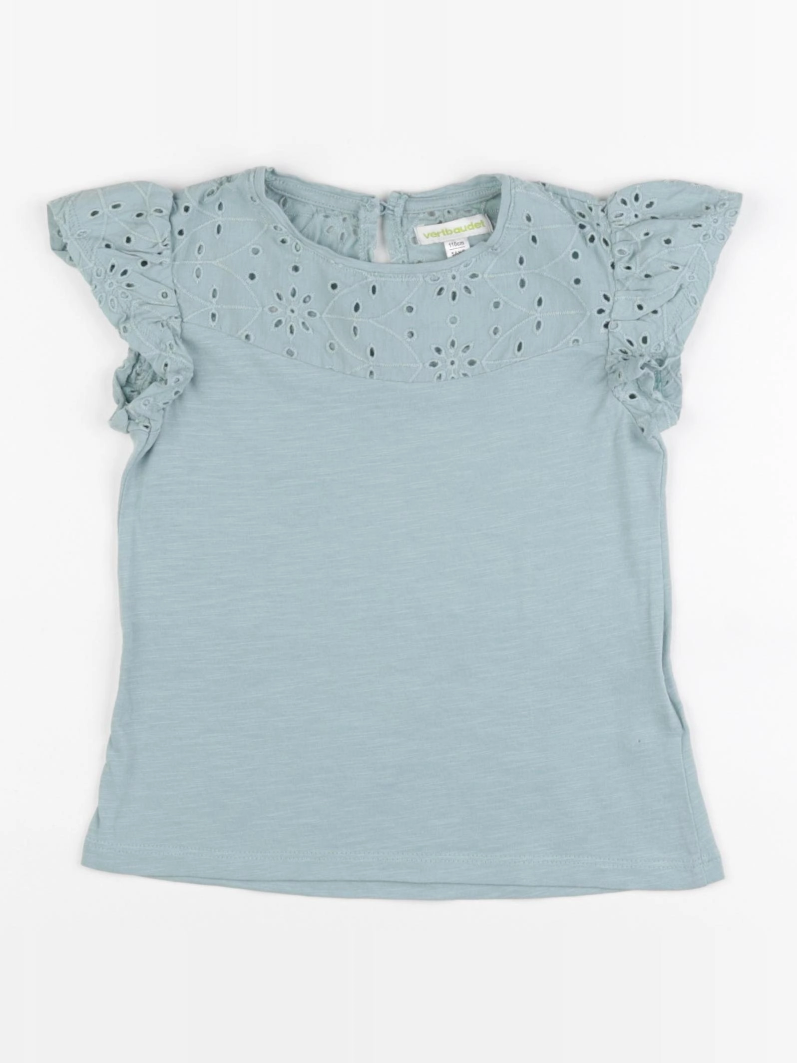Vertbaudet - tee-shirt vert - 5 ans