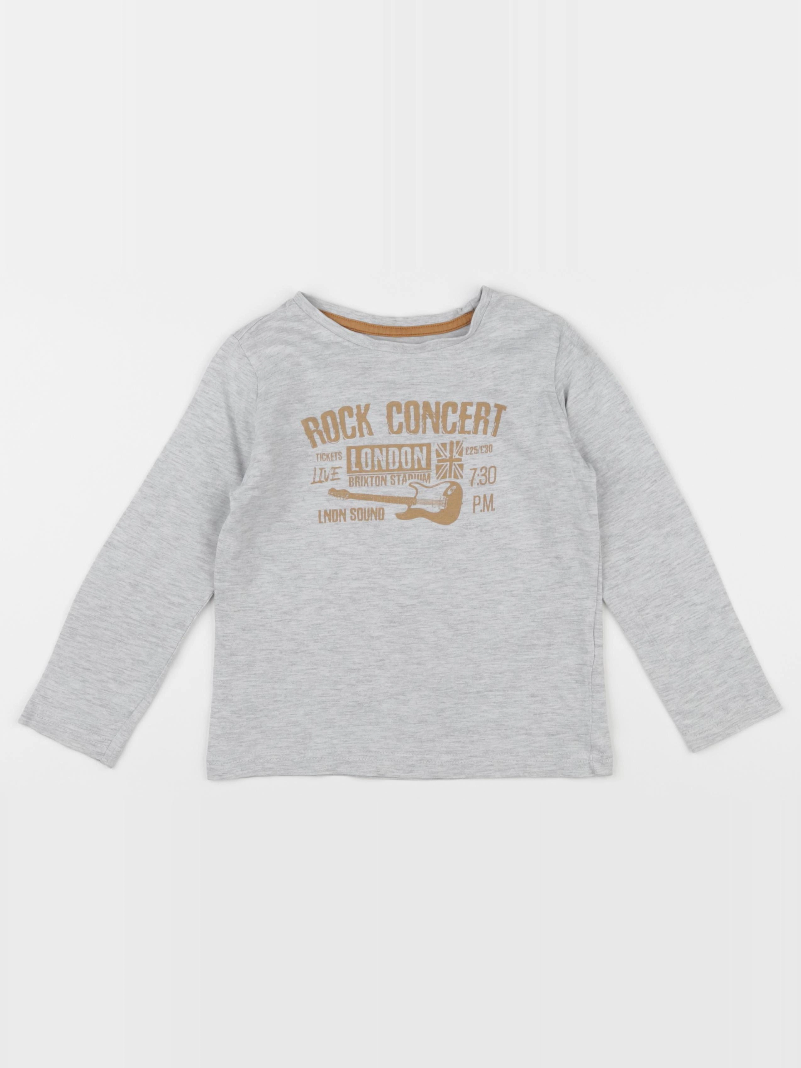 Vertbaudet - tee-shirt gris - 4 ans