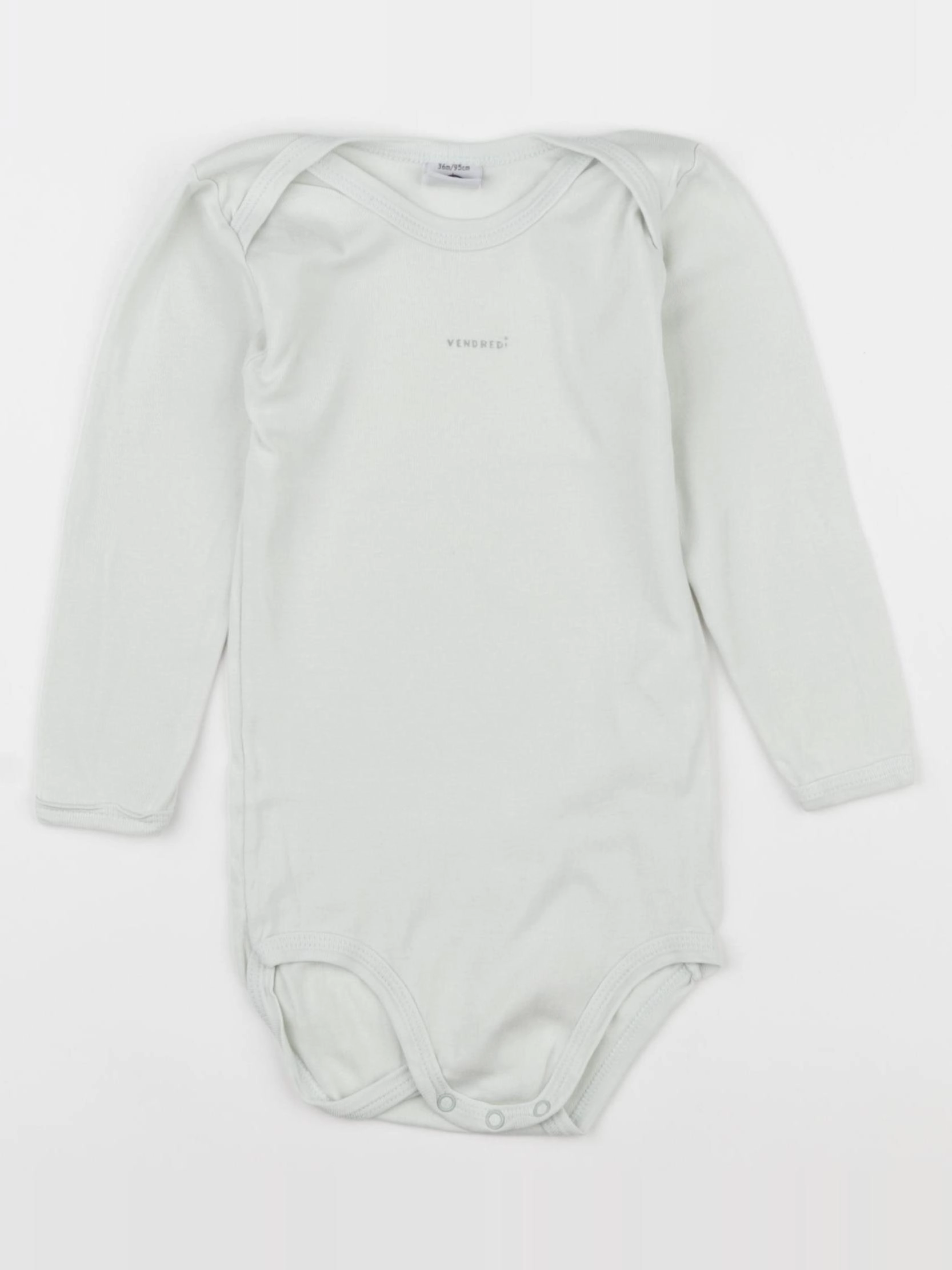 Petit Bateau - body vert - 36 mois