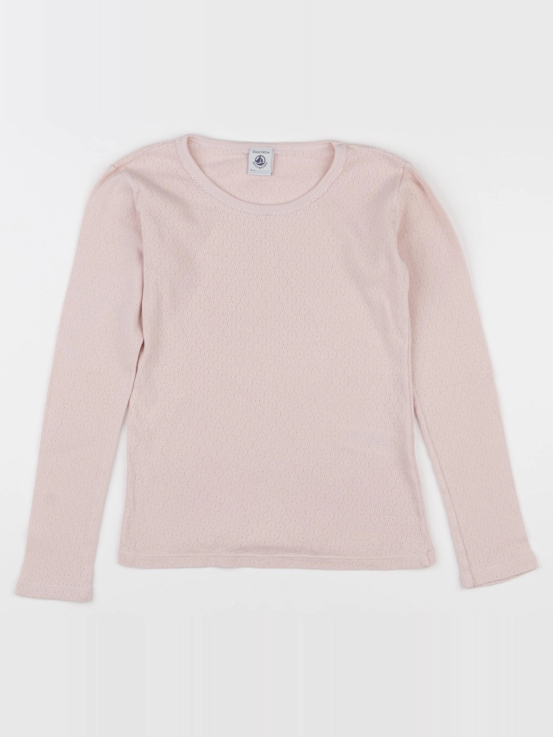 Petit Bateau - maillot de corps rose - 10 ans