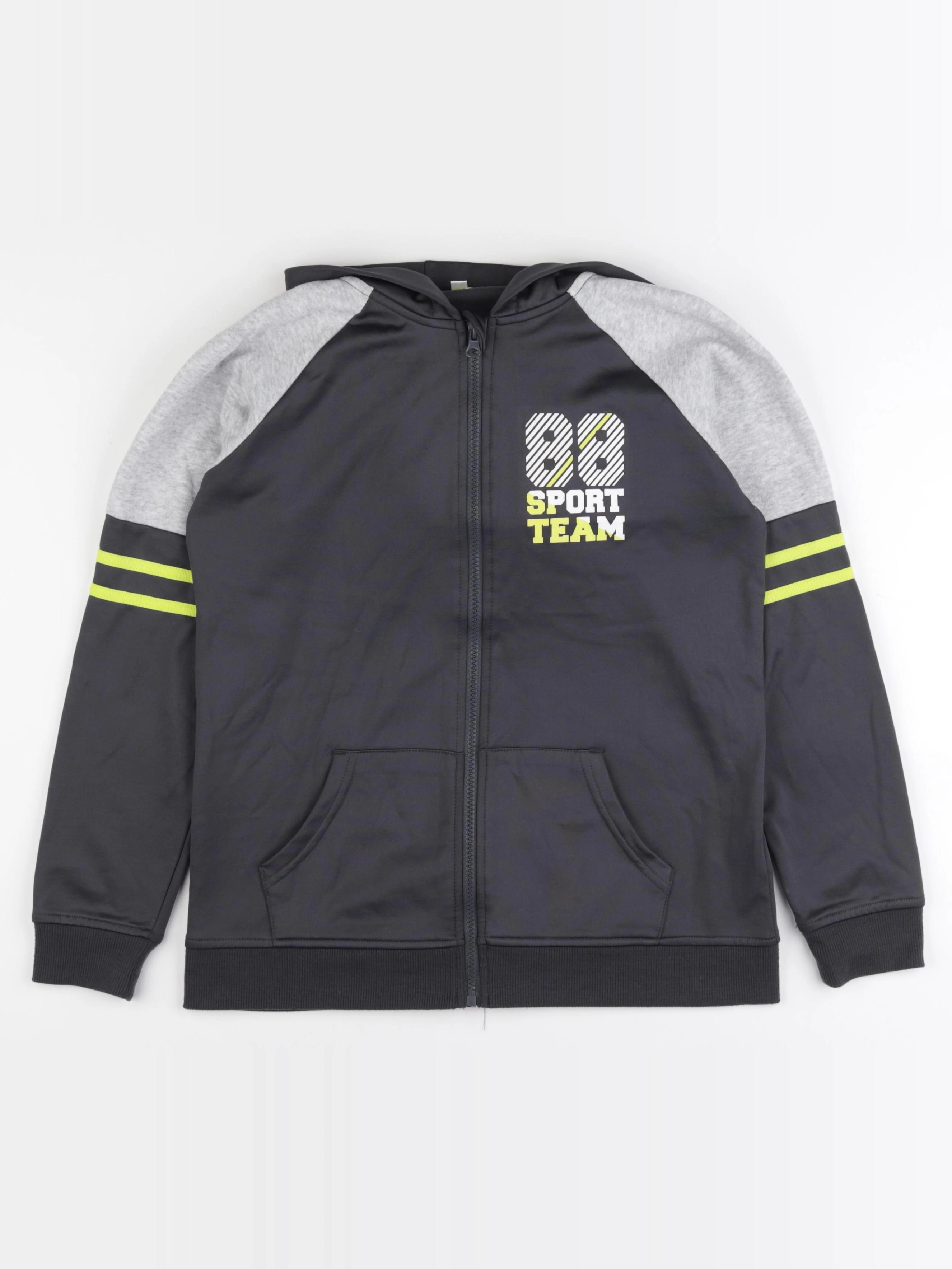 Vertbaudet - sweat gris - 14 ans