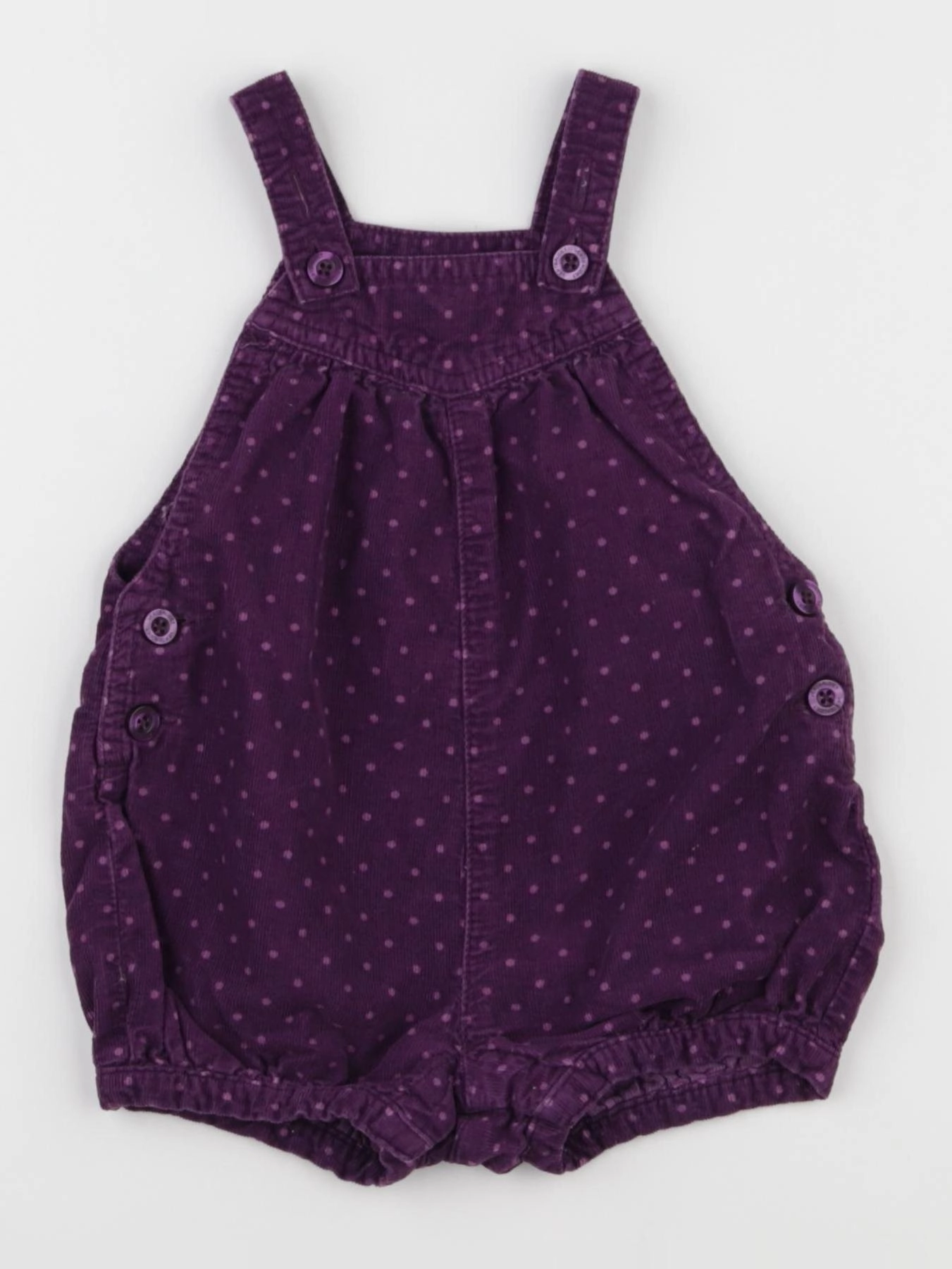 Vertbaudet - combinaison violet - 12 mois