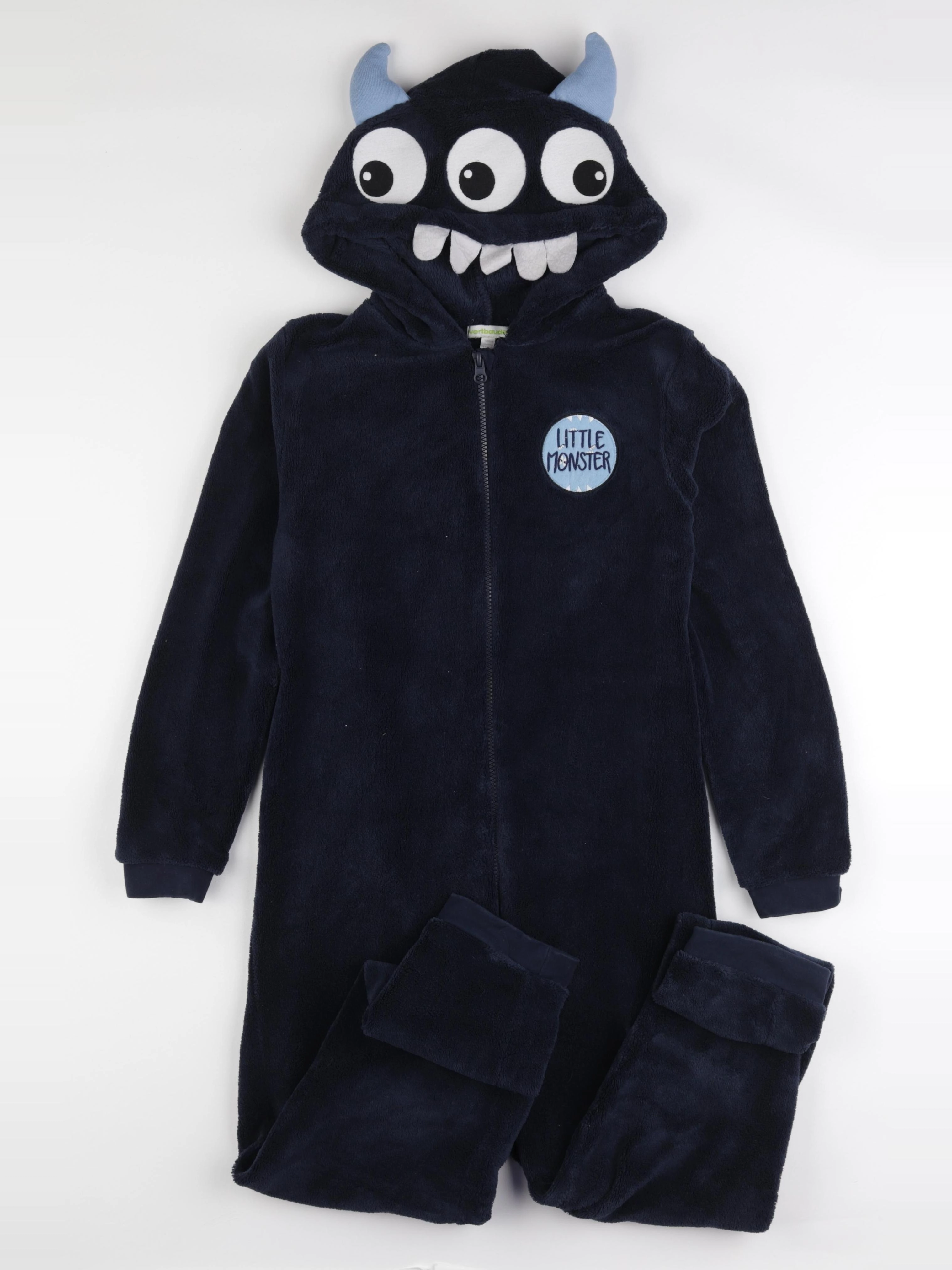 Vertbaudet - sur-pyjama bleu - 12 ans