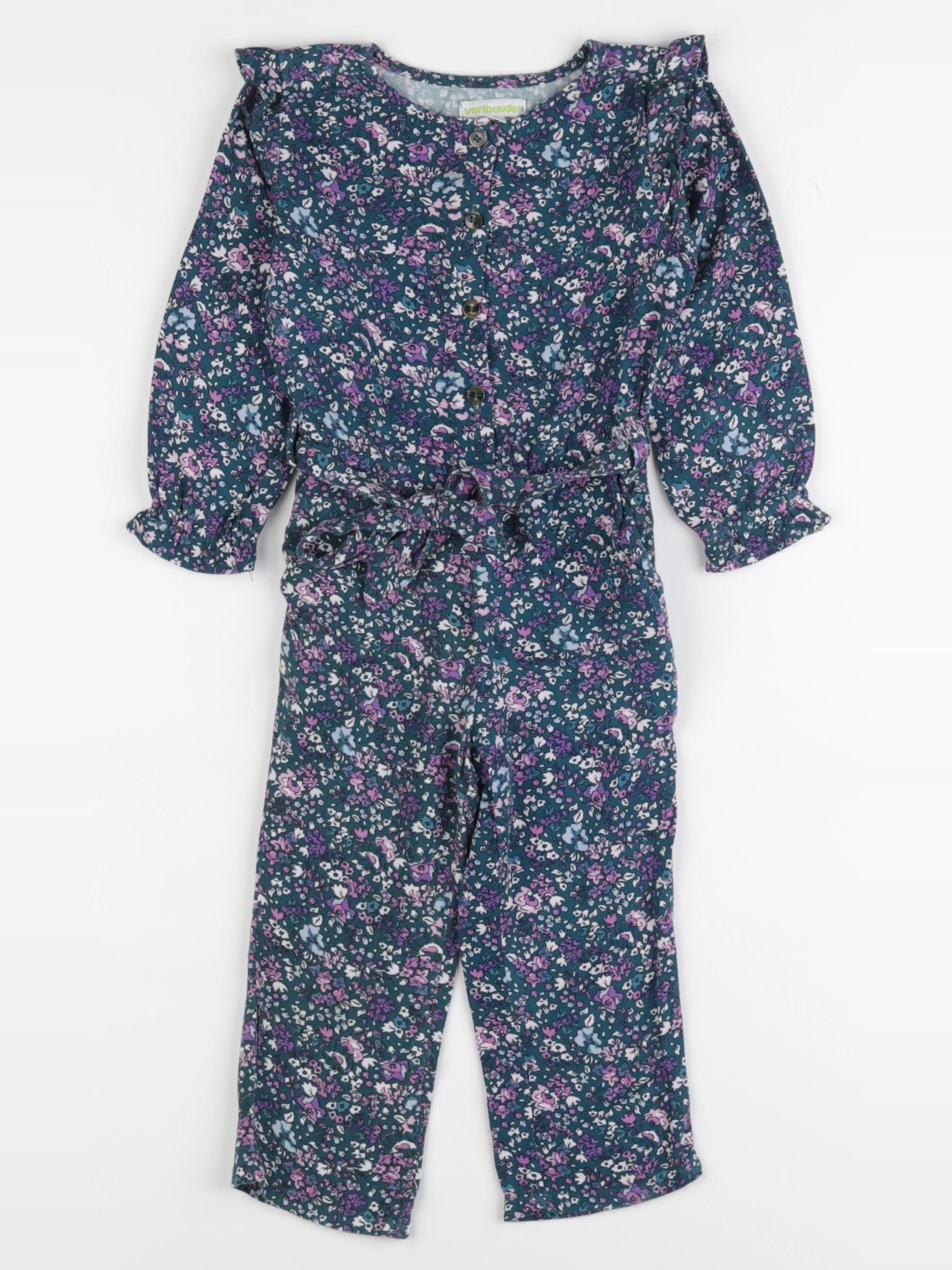 Vertbaudet - combinaison multicolore - 2 ans