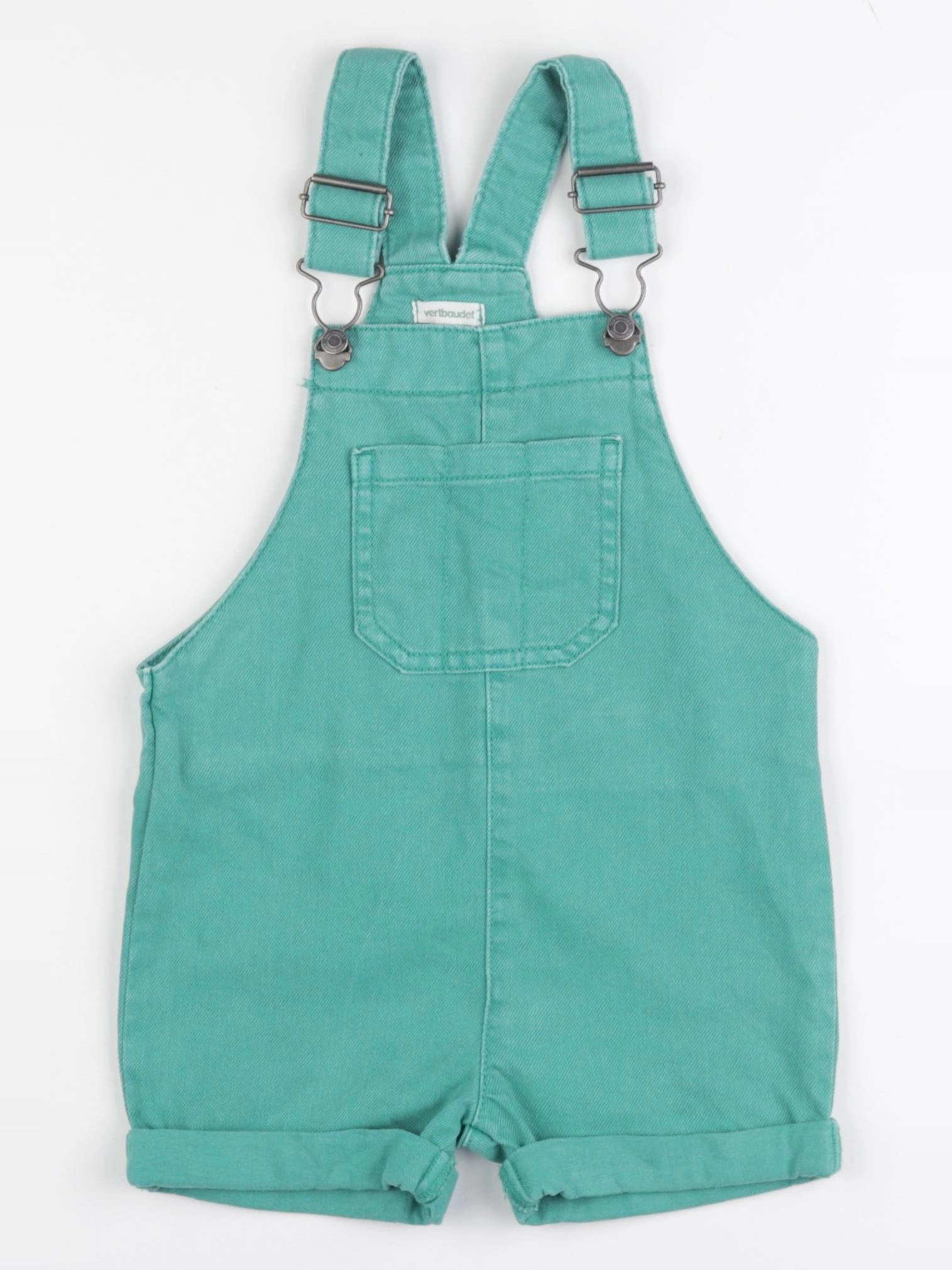 Vertbaudet - salopette vert - 3 ans