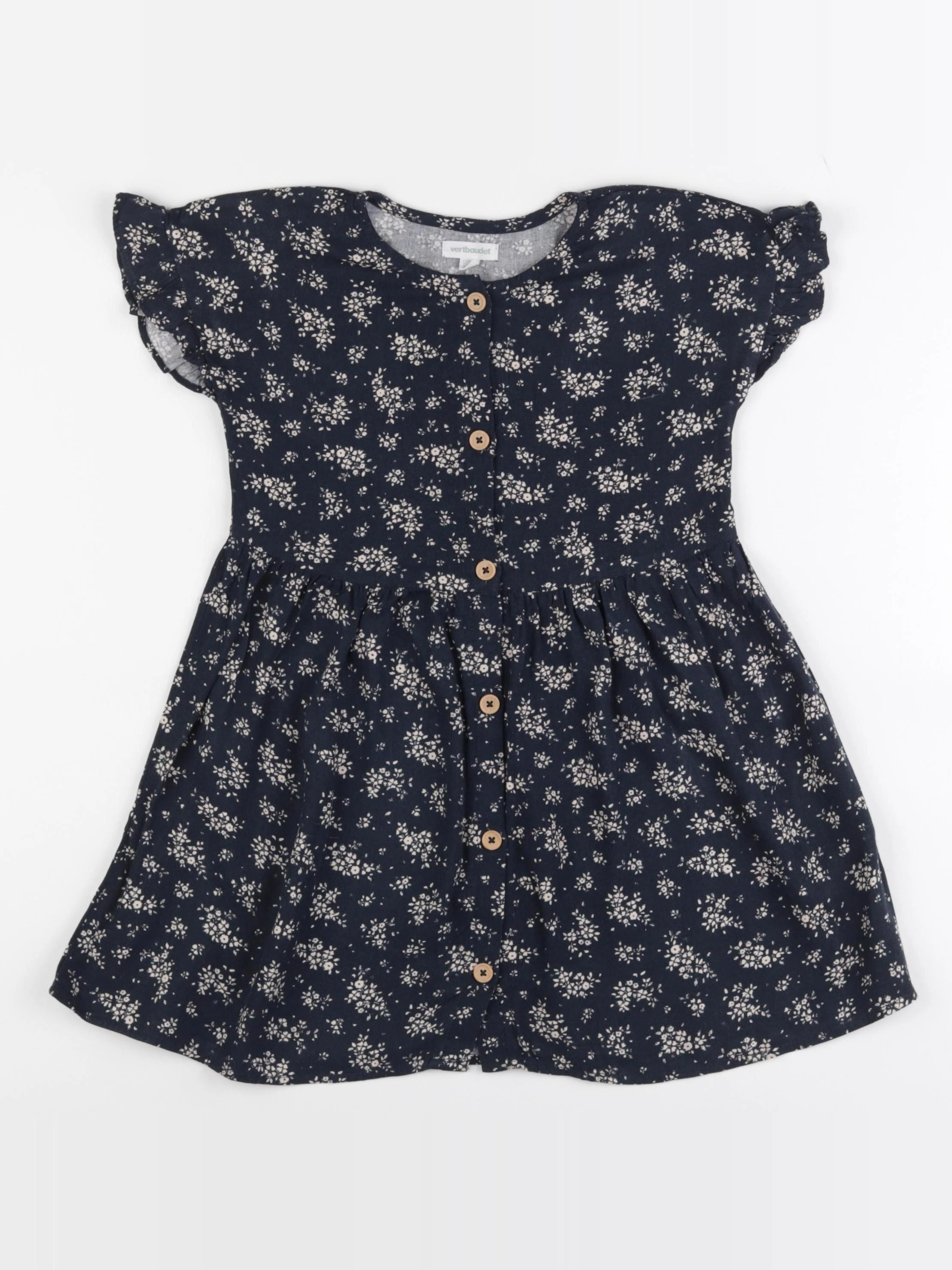 Vertbaudet - robe bleu - 5 ans