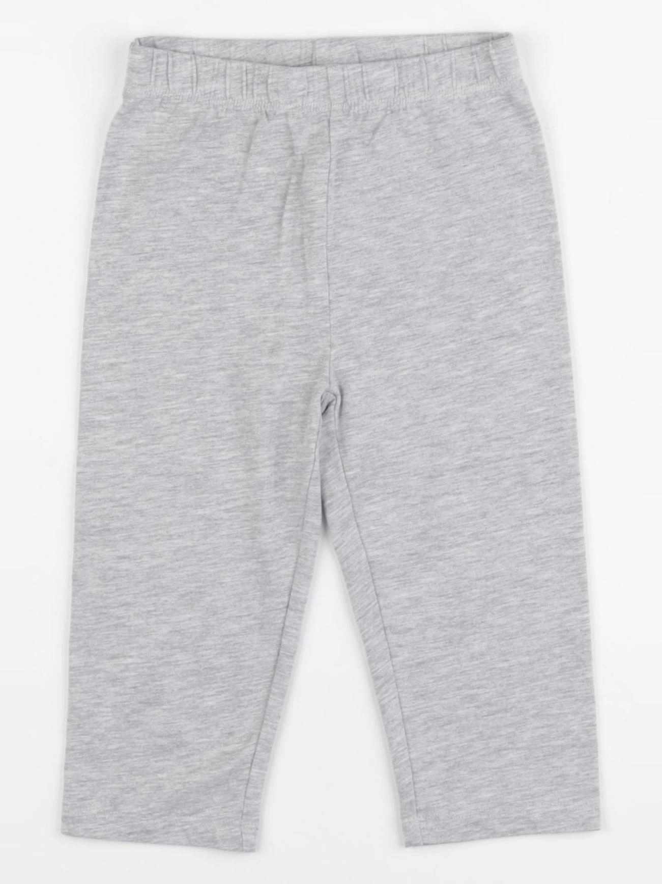 Vertbaudet - legging court gris - 5 ans