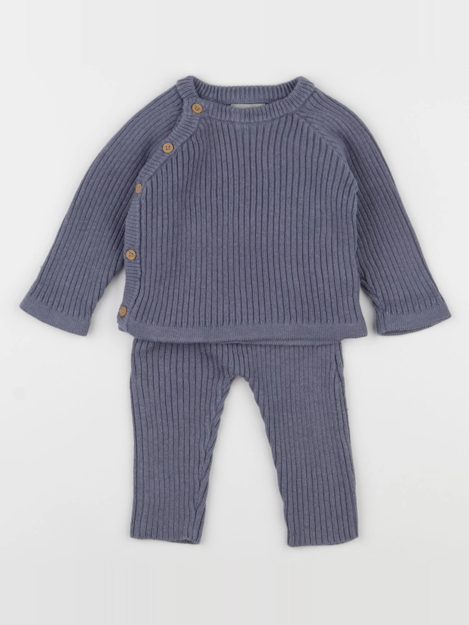 Boutchou - ensemble bleu - 6 mois