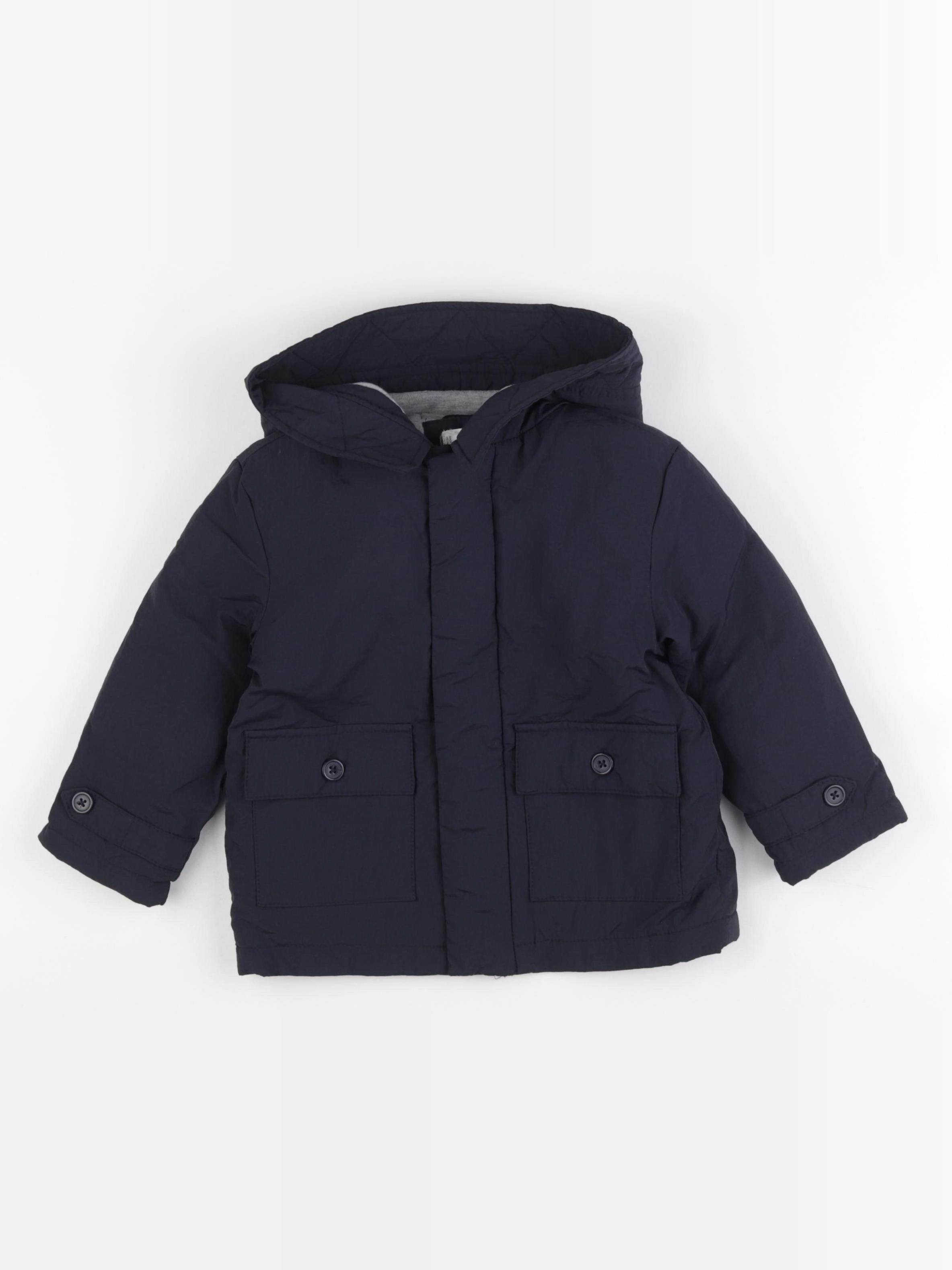 Mango - imperméable bleu - 18/24 mois