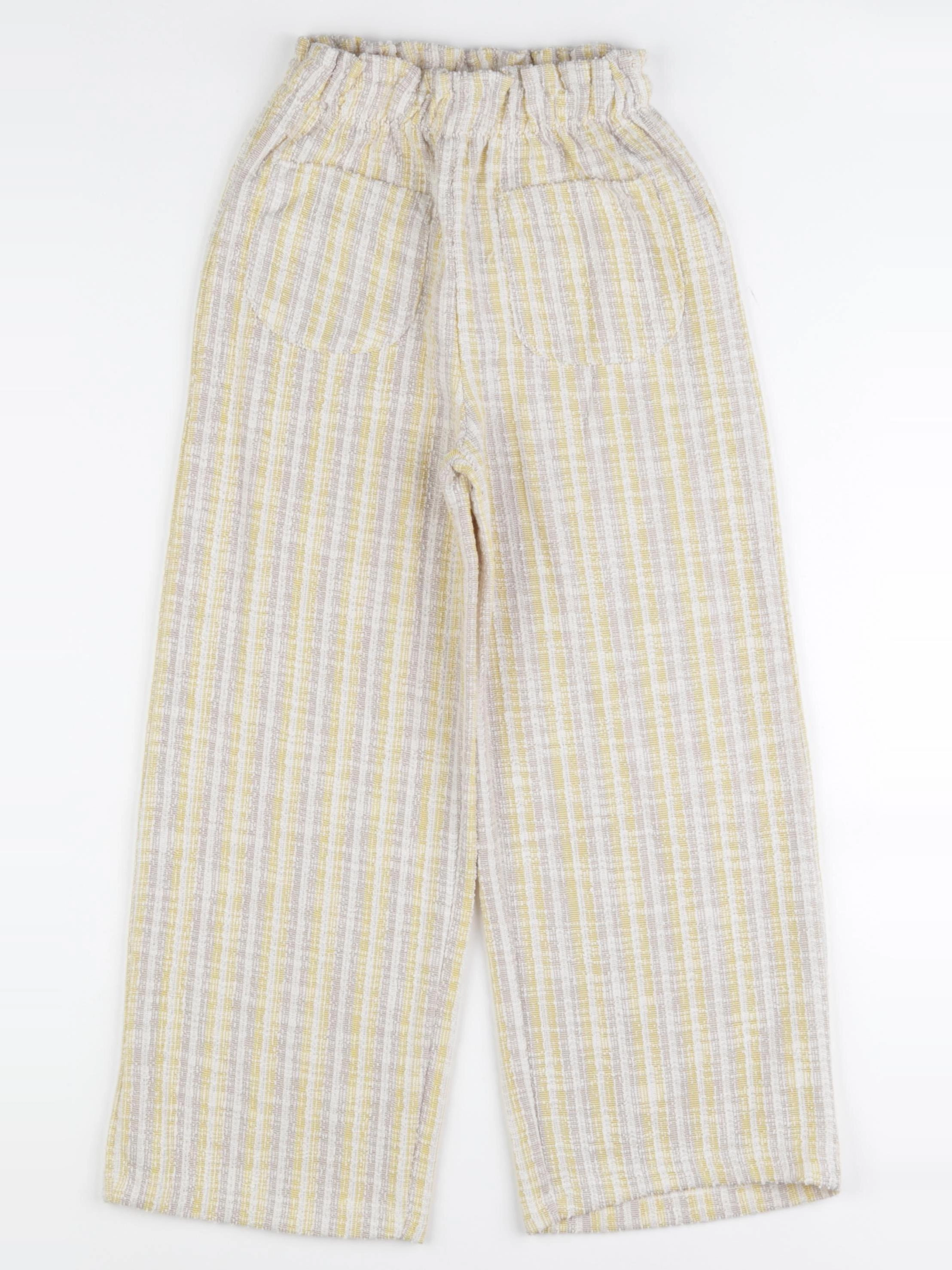 Mango - pantalon jaune - 7/8 ans