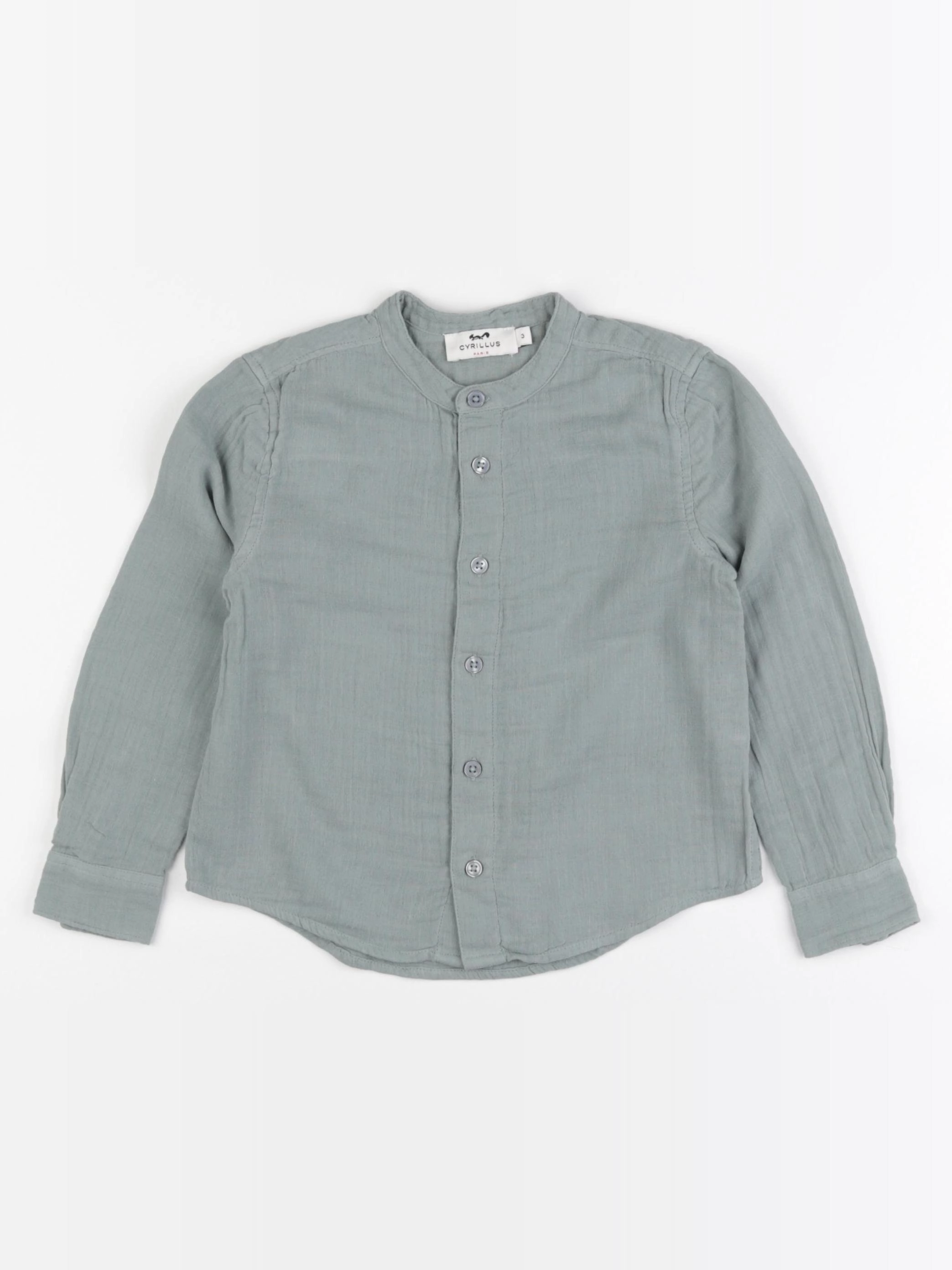 Cyrillus - chemise vert - 3 ans