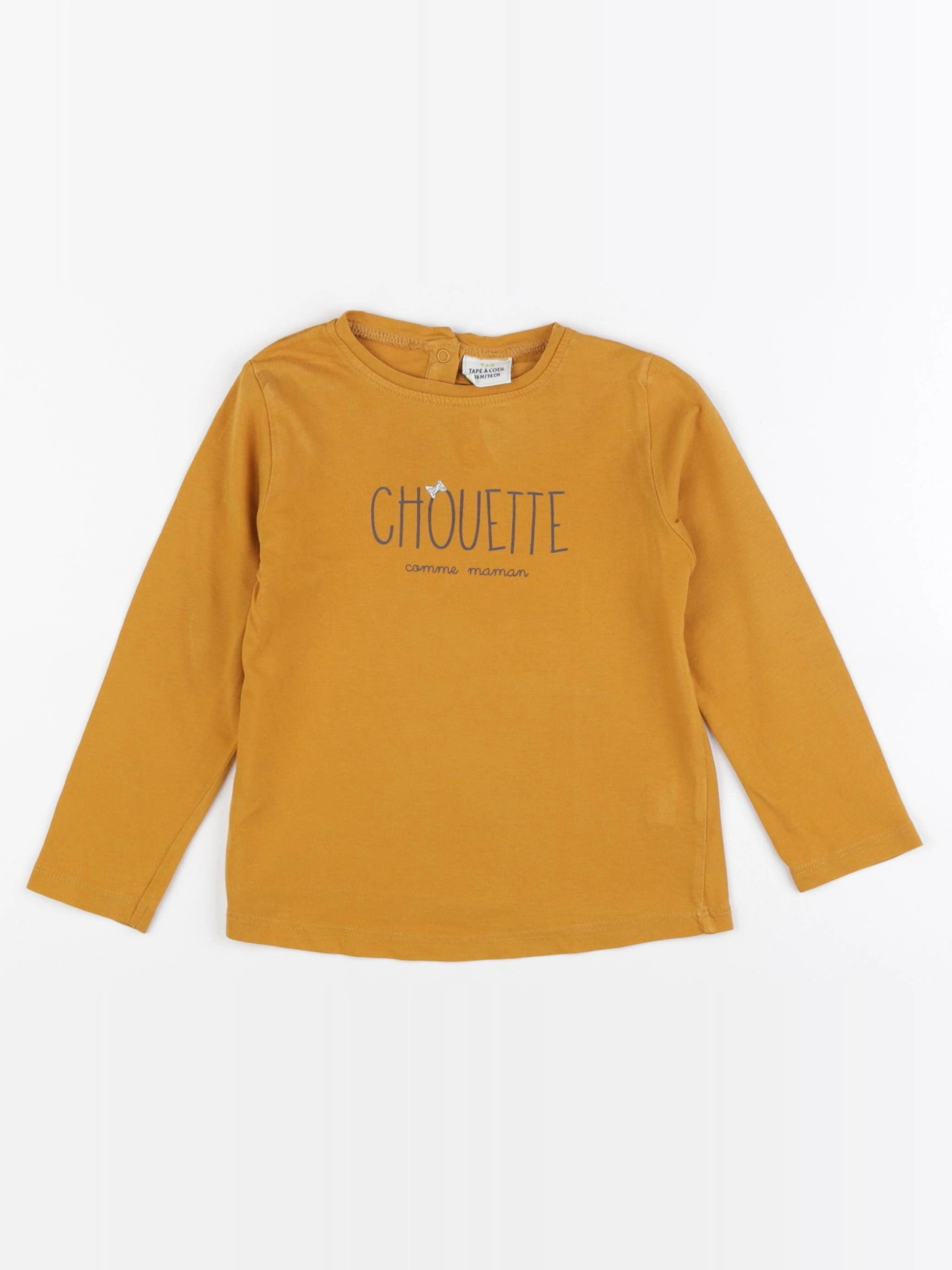 Tape à l'oeil - tee-shirt jaune - 36 mois