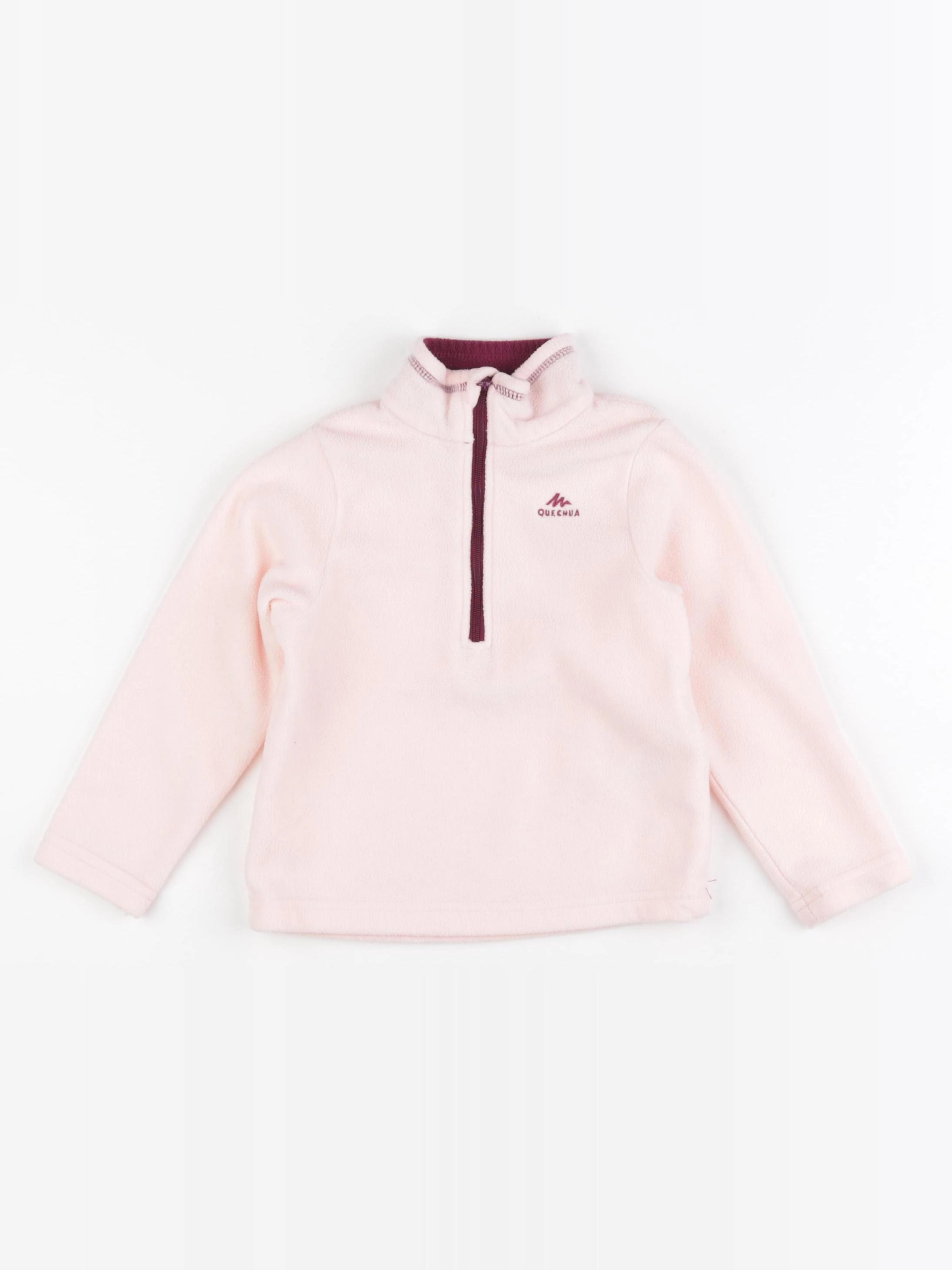 Decathlon ski - polaire rose - 2/3 ans