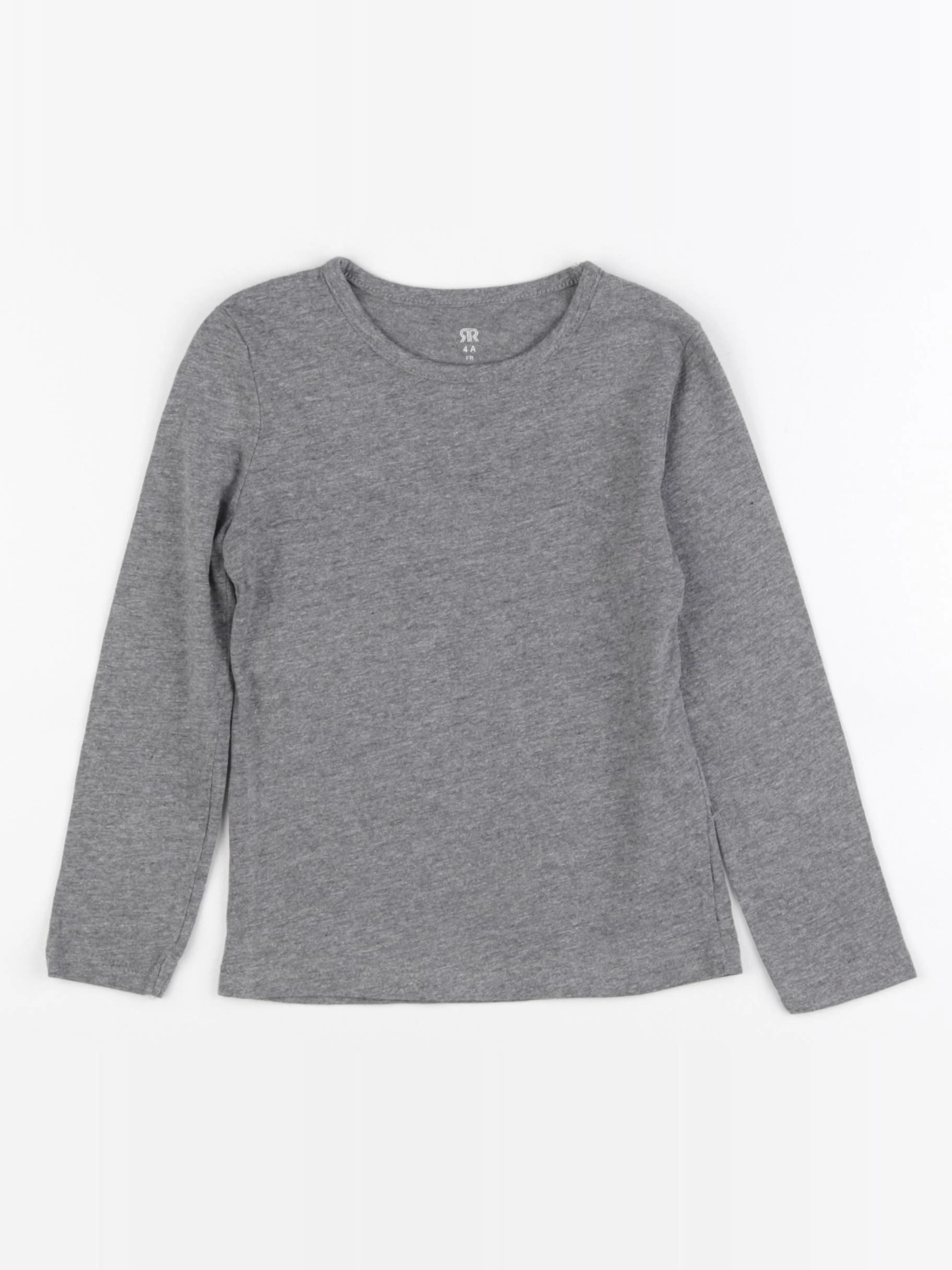 La Redoute - tee-shirt gris - 4 ans