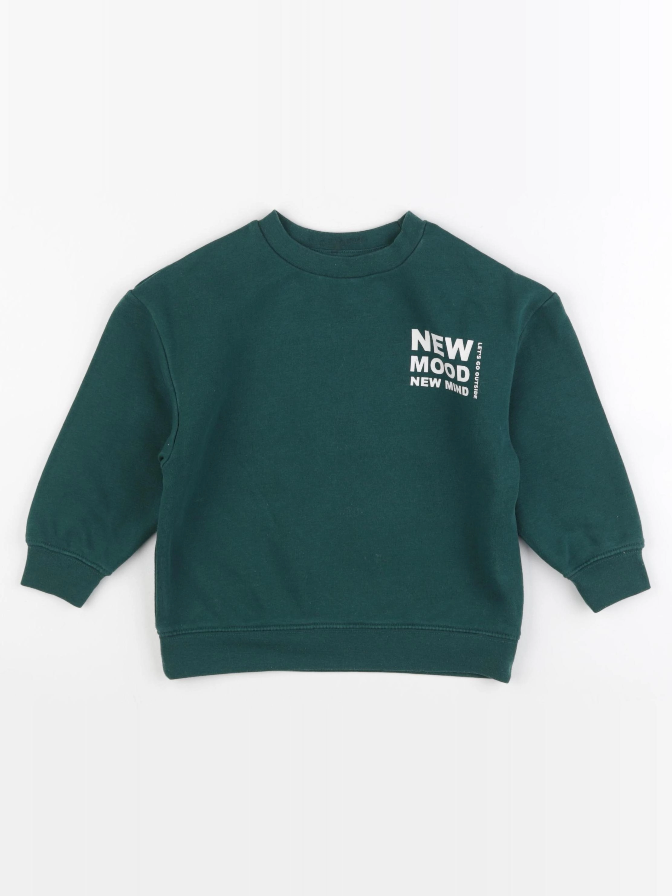 La Redoute - sweat vert - 4 ans
