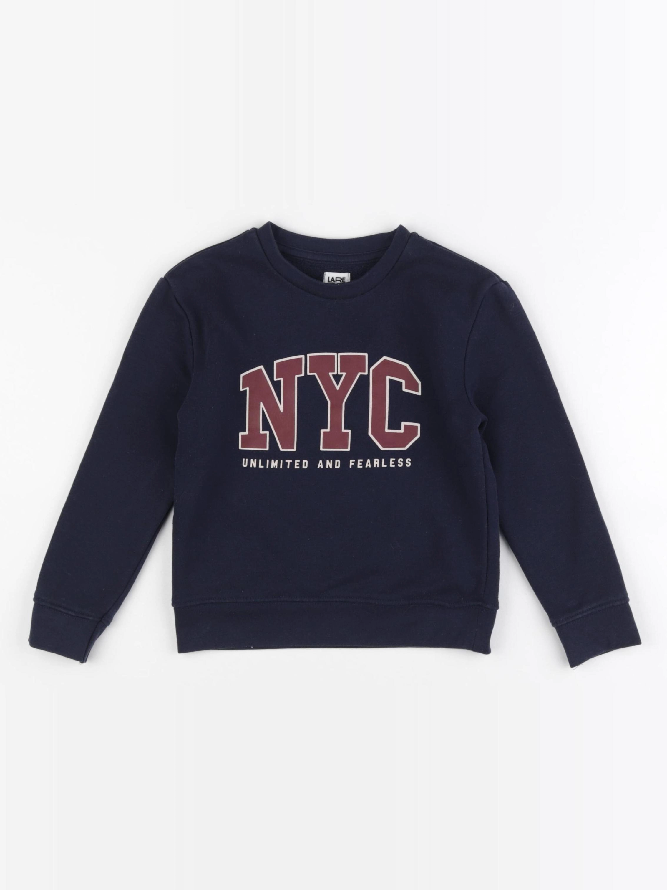 La Redoute - sweat bleu - 4 ans